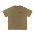 A1 Lifestyle Co. Snow Washed Oversized Cotton T-Shirt