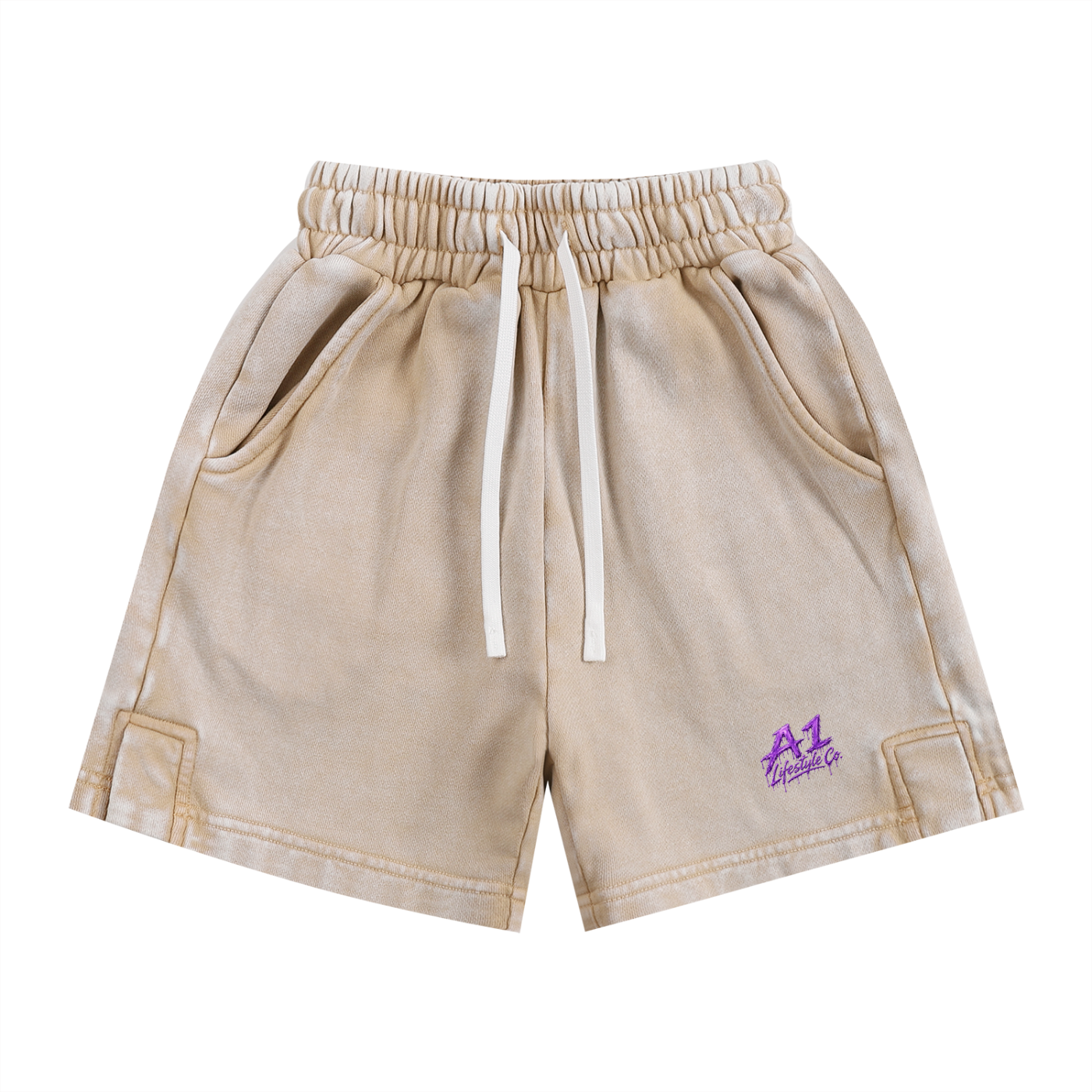 A1 Lifestyle Co. Snow Washed Kids' Shorts