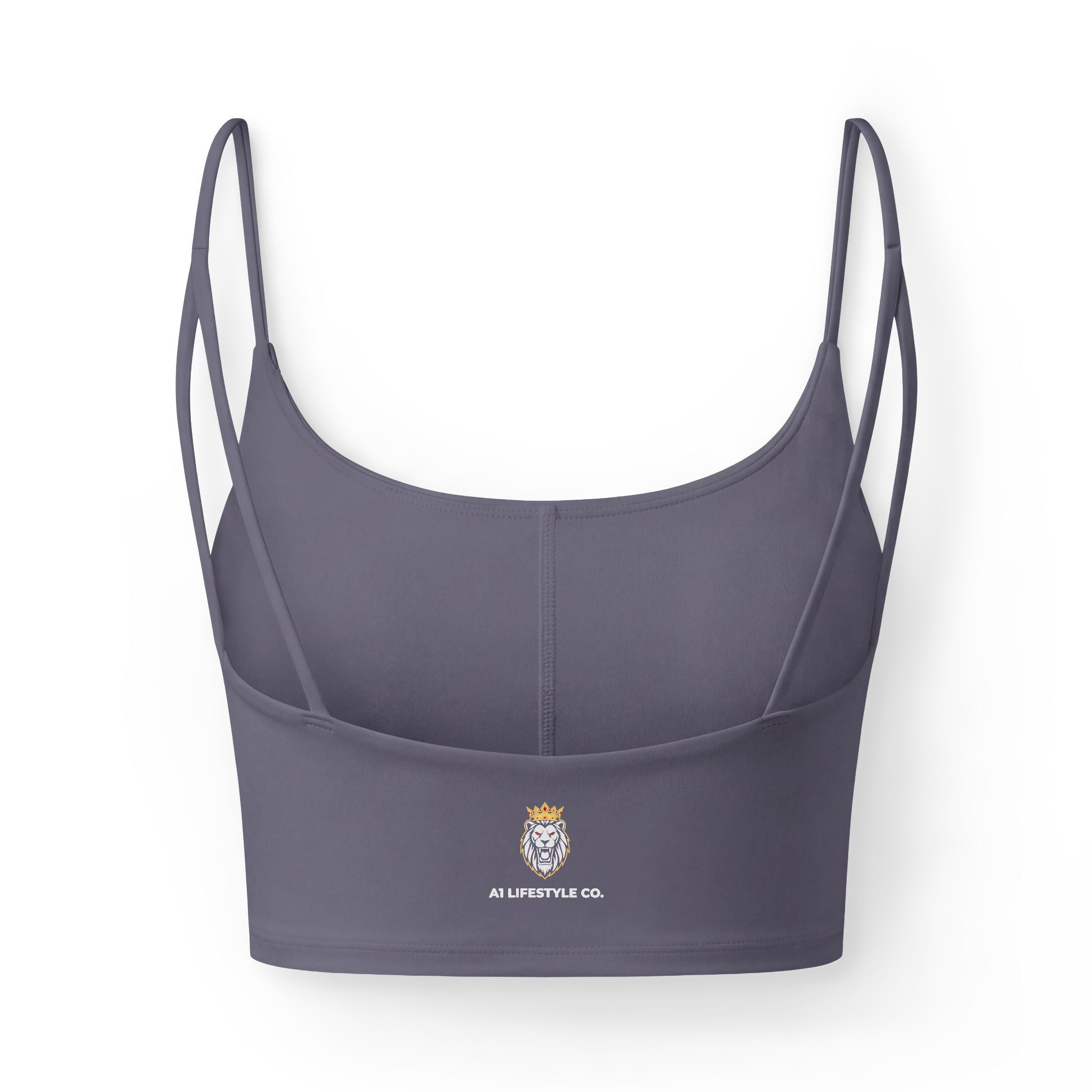 Women's Luxe Bra — A1 LIFESTYLE CO. Black Cropped Sports Bra
