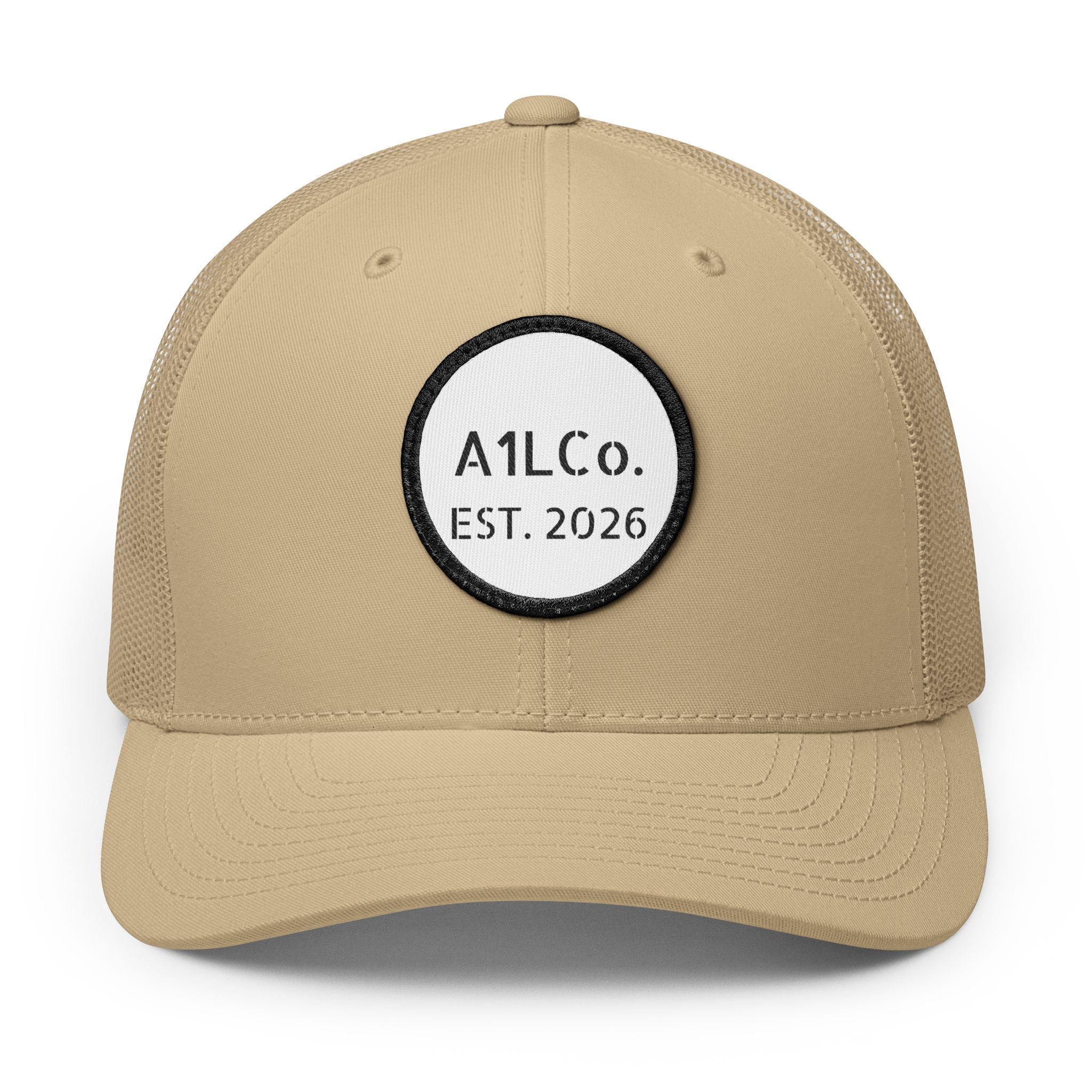 A1 Lifestyle Co. Snapback Trucker Cap with Patch (Embroidery)