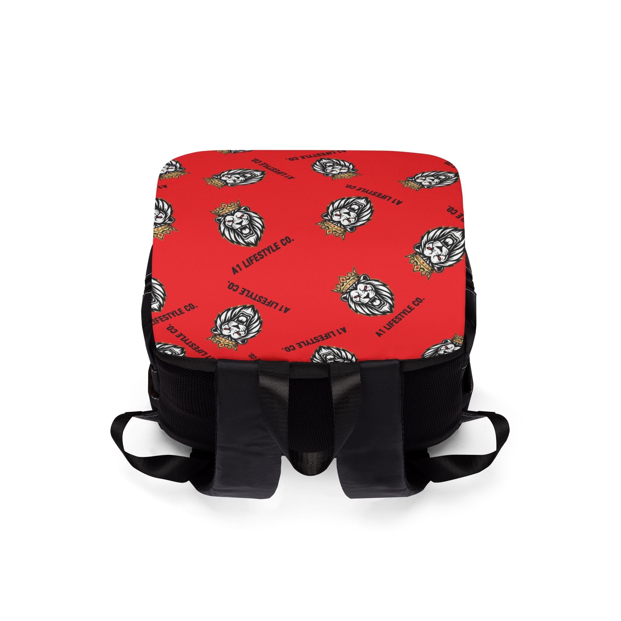 Lion Crest A1 Lifestyle Co. Red Casual Backpack