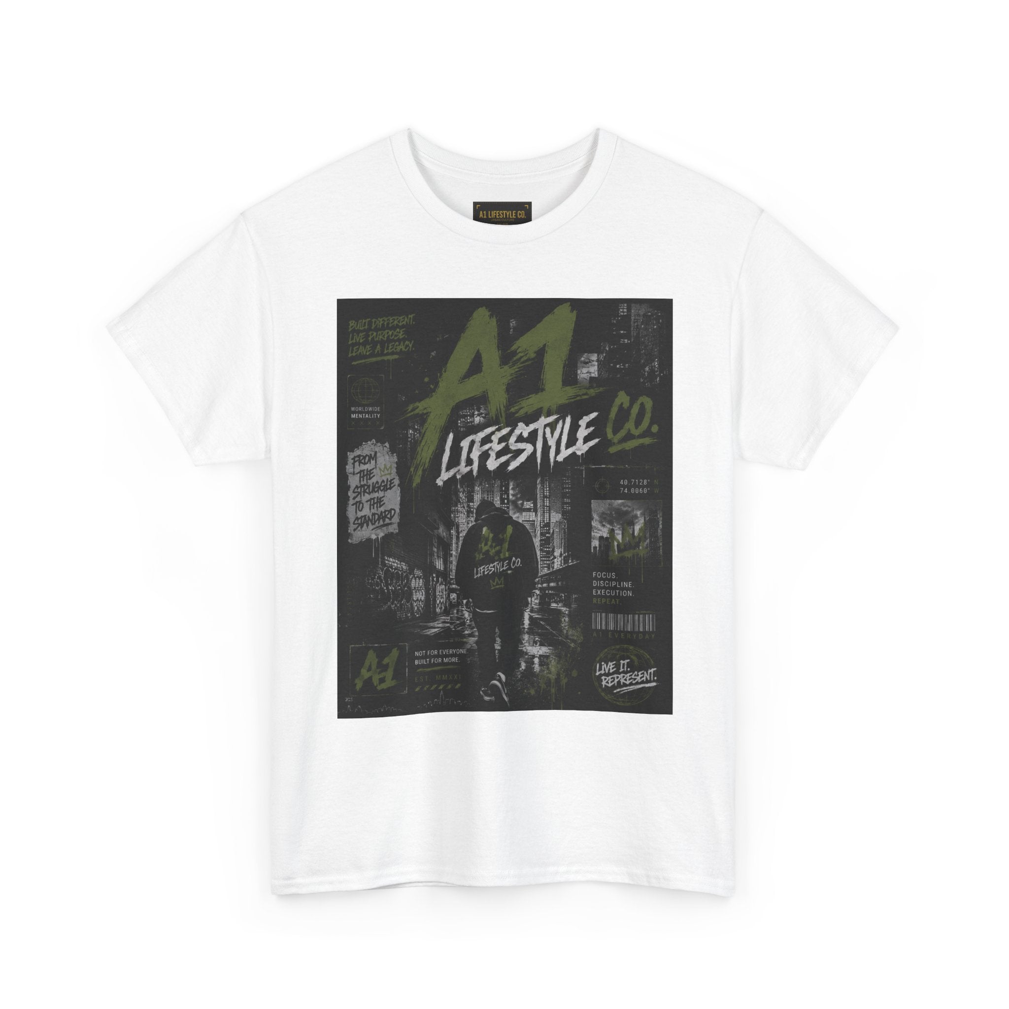 A1 Lifestyle Co. Urban Streetwear Graphic Tee