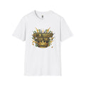 Inspirational Graphic T-Shirt — "Bet On Yourself Every Time" Crown Design