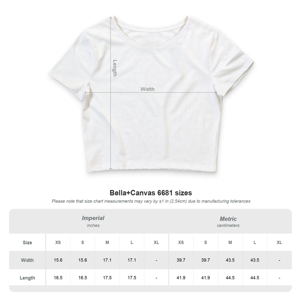 Queens Don't Fold Crop Tee — A1 Lifestyle Co. Feminist Statement Graphic Top