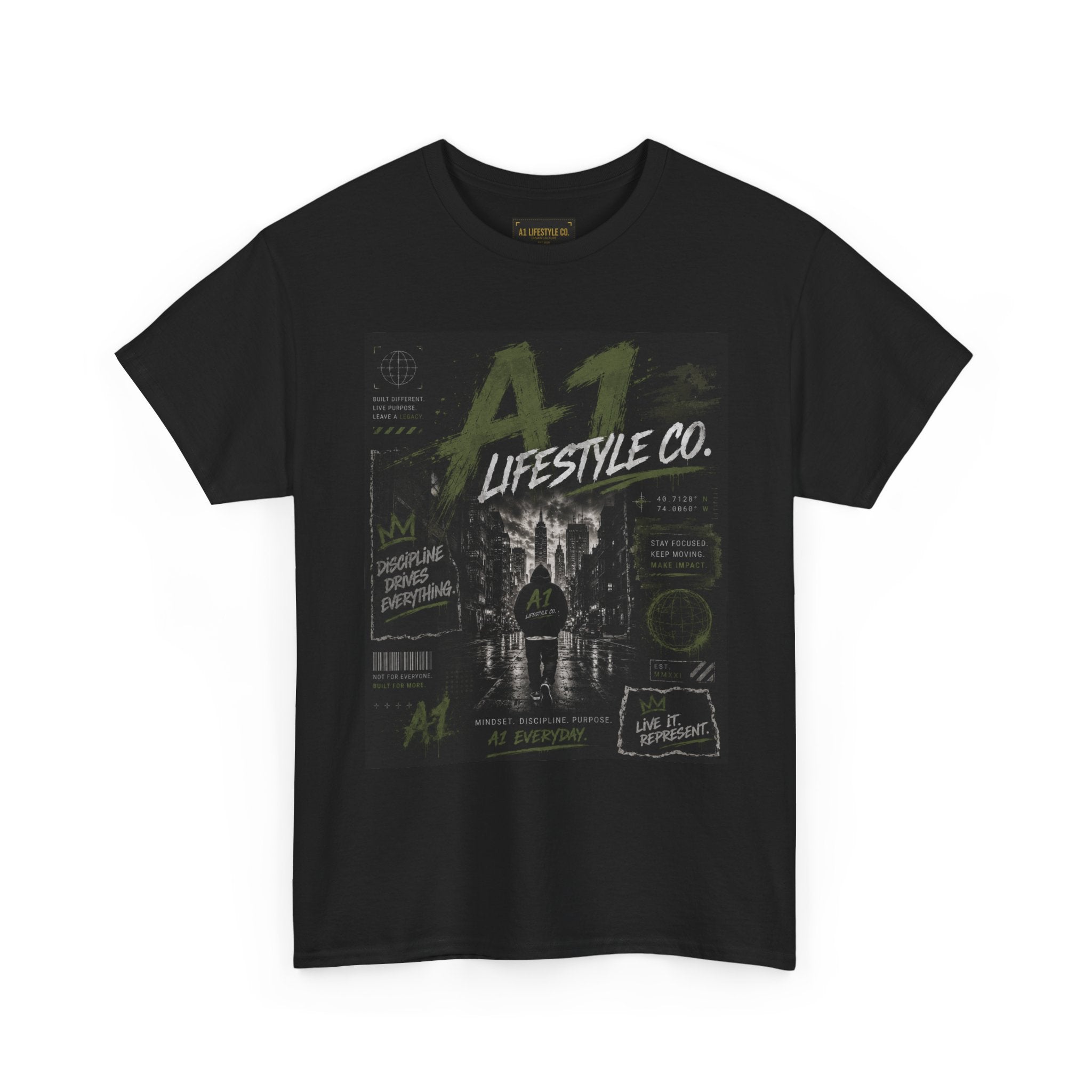 A1 Lifestyle Co. Vintage Streetwear Graphic Tee