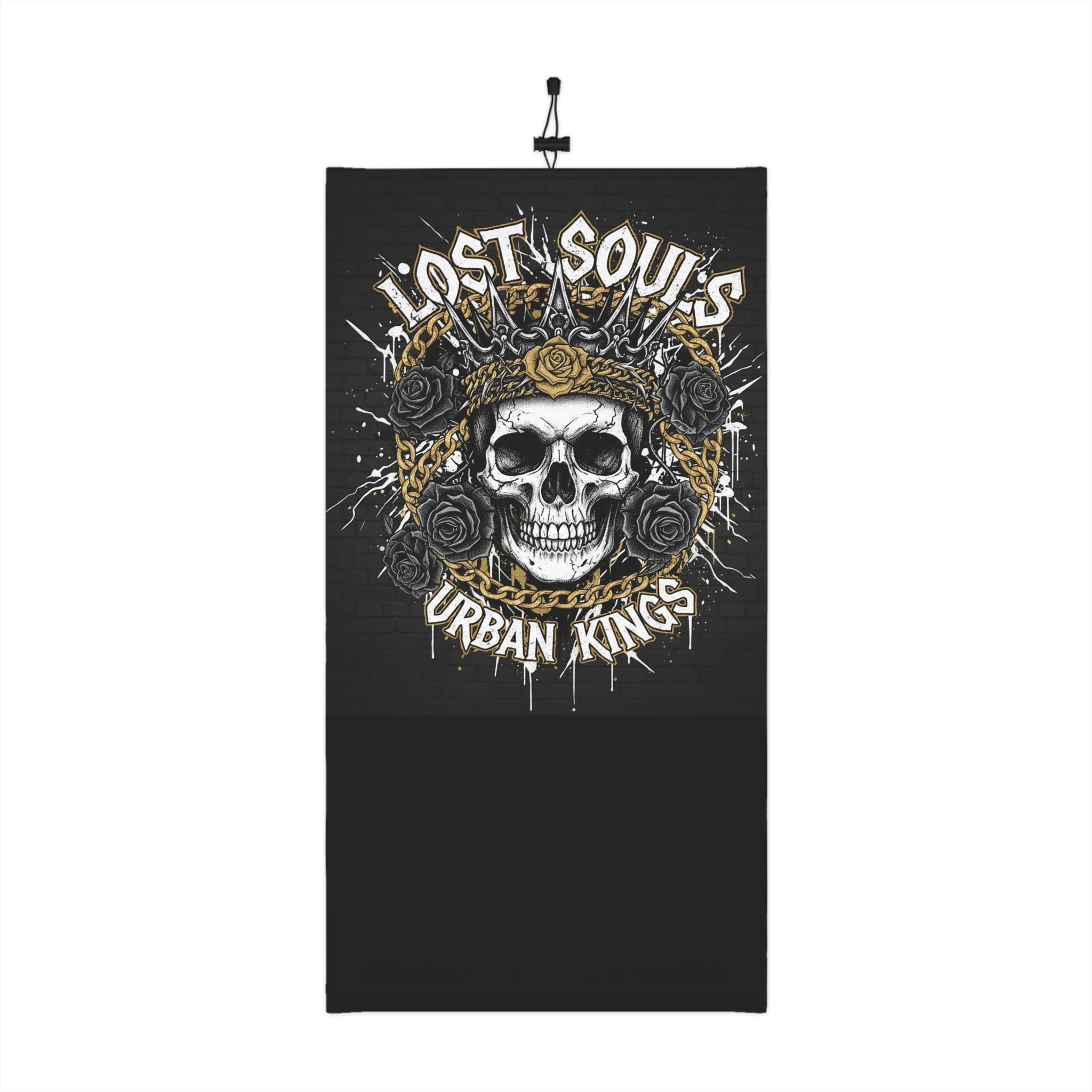A1 Lifestyle Co. "Lost Souls Urban Kings" Winter Face Mask with Drawstring