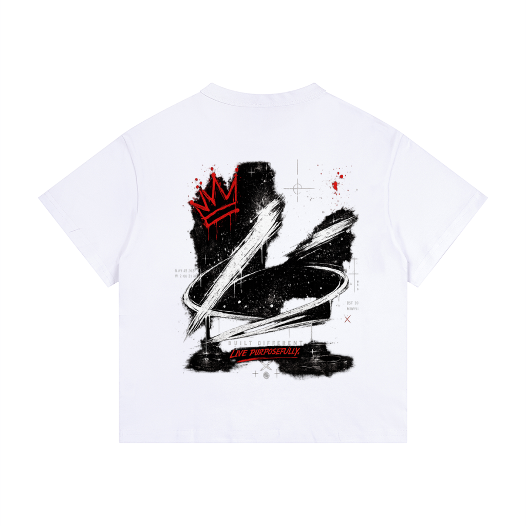 A1 Lifestyle Co. Kid's Loose Fit Drop Shoulder T-Shirt