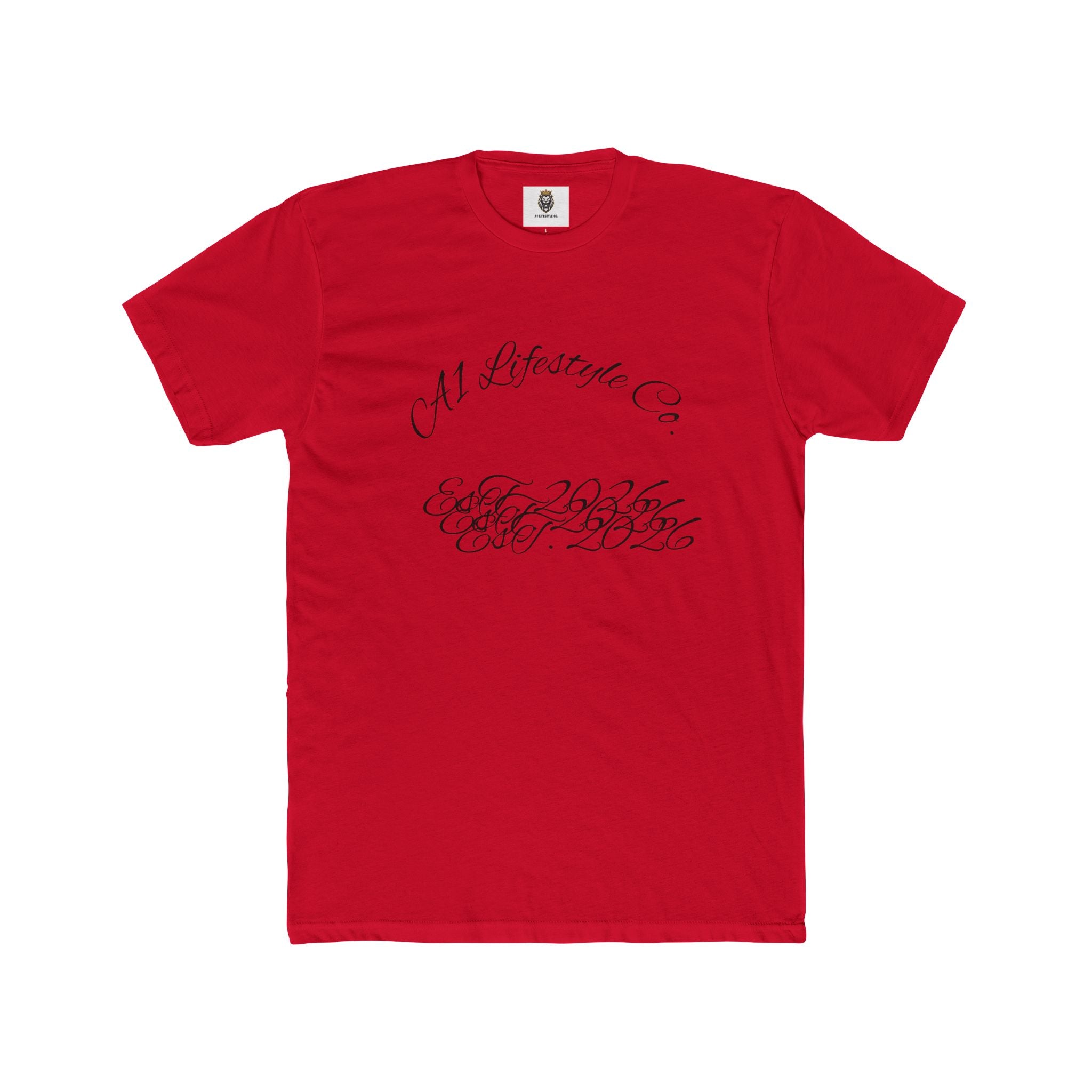 A1 Lifestyle Co. Est 2026 Cotton Crew Tee