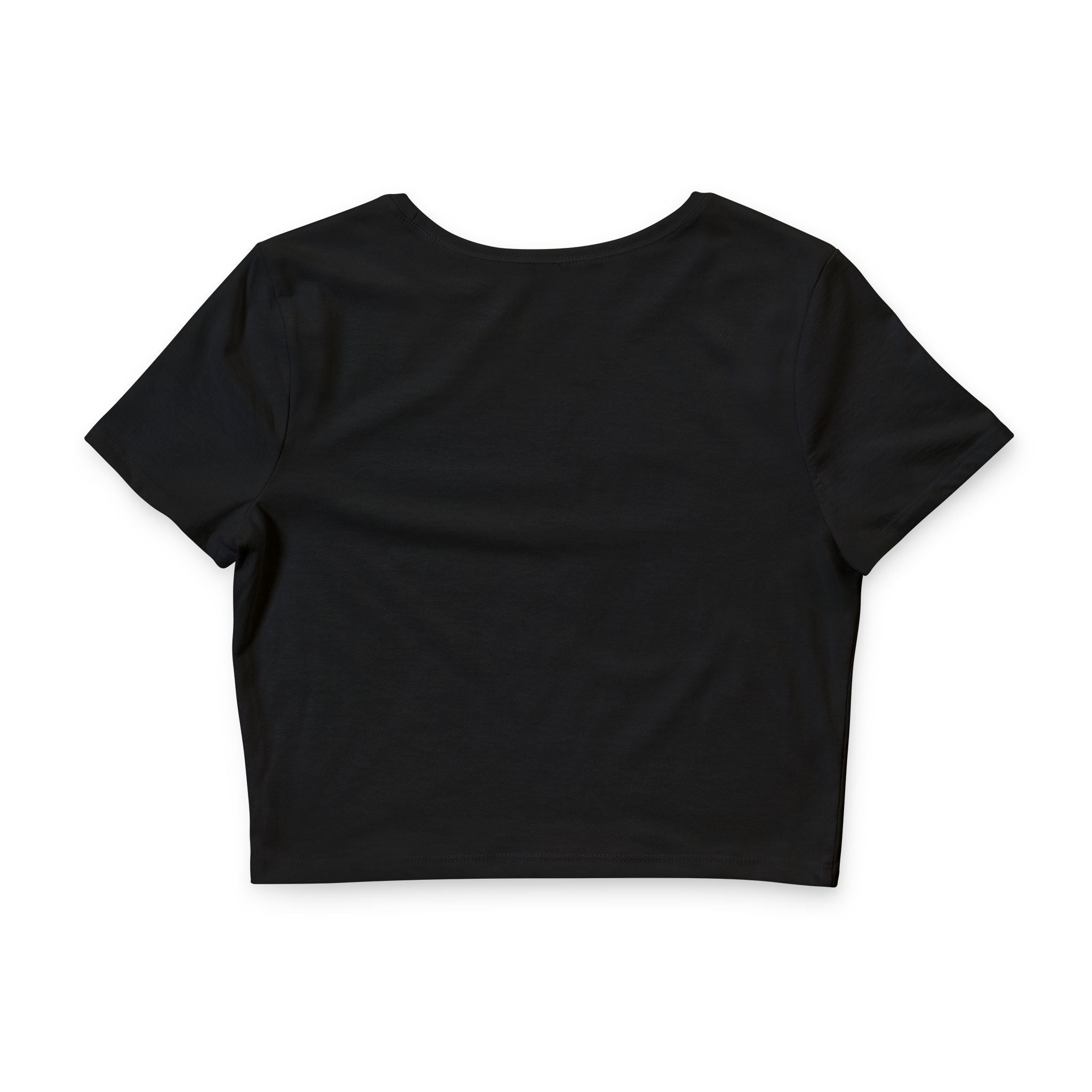 Queens Don't Fold Crop Tee — A1 Lifestyle Co. Feminist Statement Graphic Top