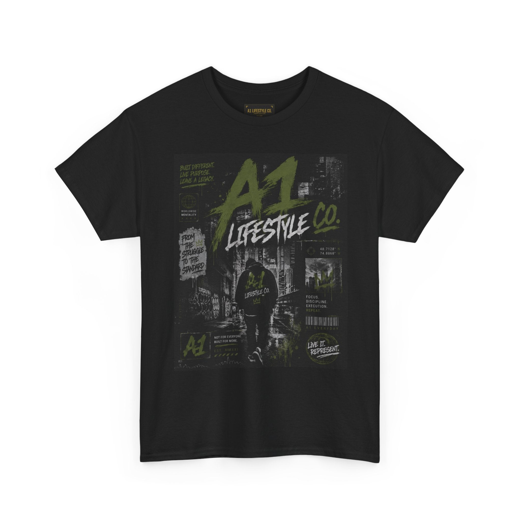 A1 Lifestyle Co. Urban Streetwear Graphic Tee