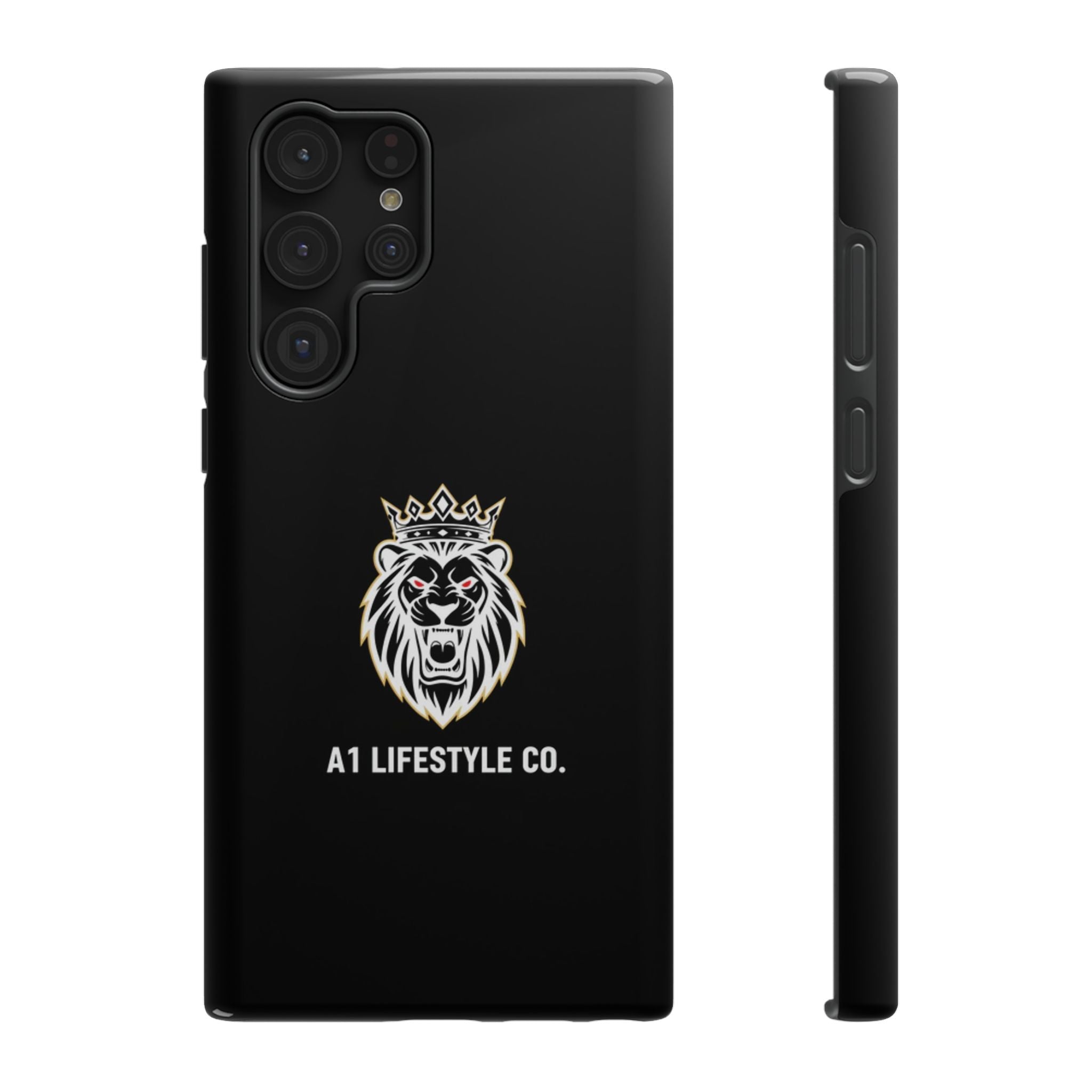 Lion Crown Phone Case — A1 Lifestyle Impact-Resistant Protective Case