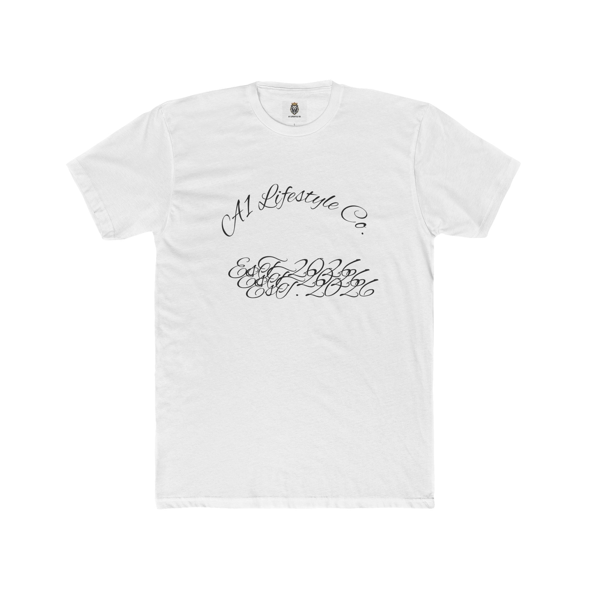 A1 Lifestyle Co. Est 2026 Cotton Crew Tee
