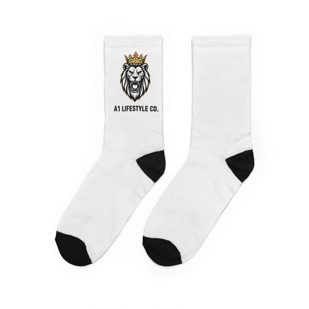 Unisex A1 Lifestyle Co. Padded Crew Socks