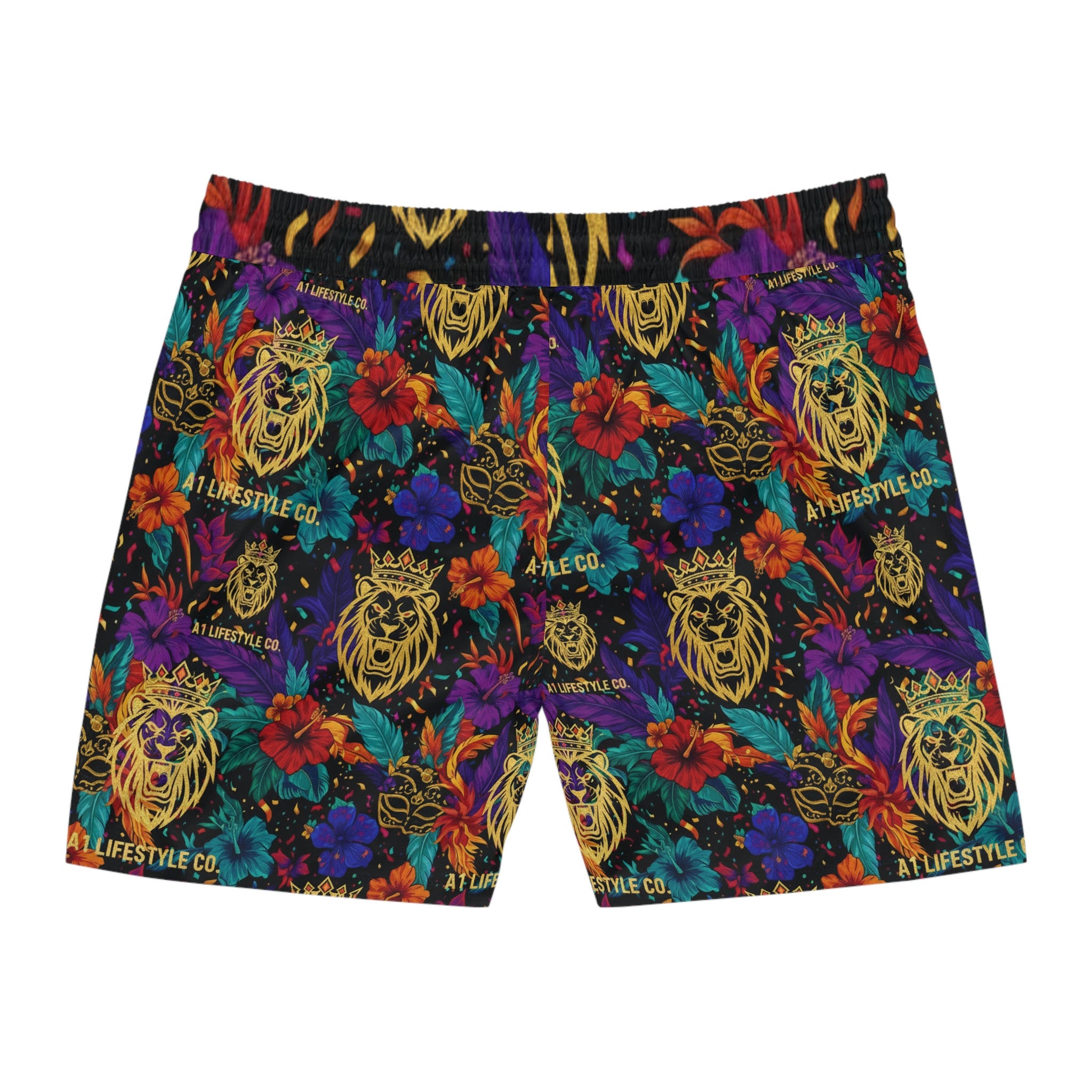 A1 Lifestyle Co. Men's Tropical Swim Shorts