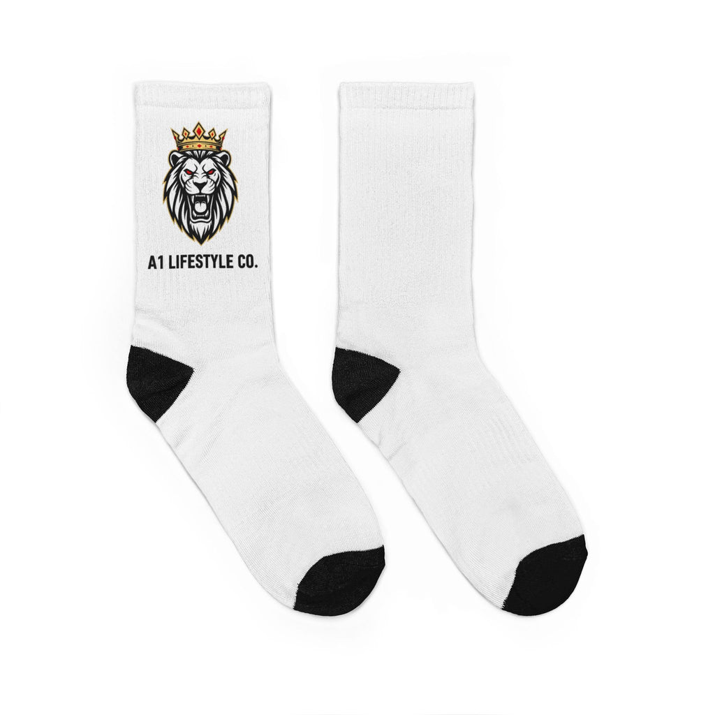 Unisex A1 Lifestyle Co. Padded Crew Socks