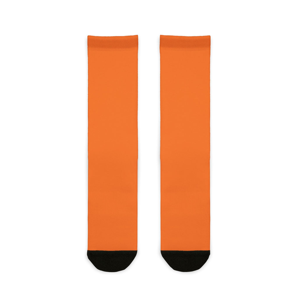Orange A1 Lifestyle Co. Crew Socks