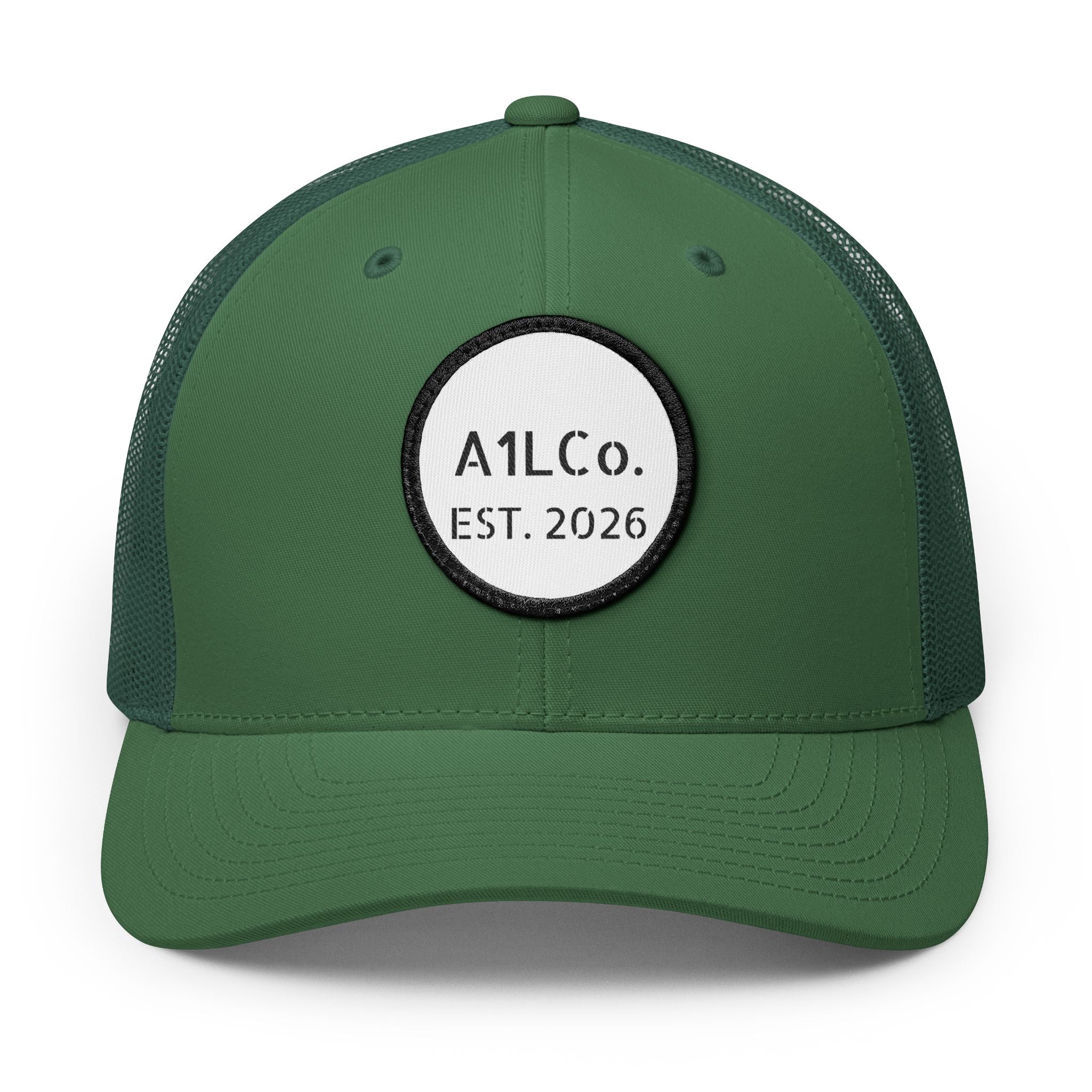 A1 Lifestyle Co. Snapback Trucker Cap with Patch (Embroidery)
