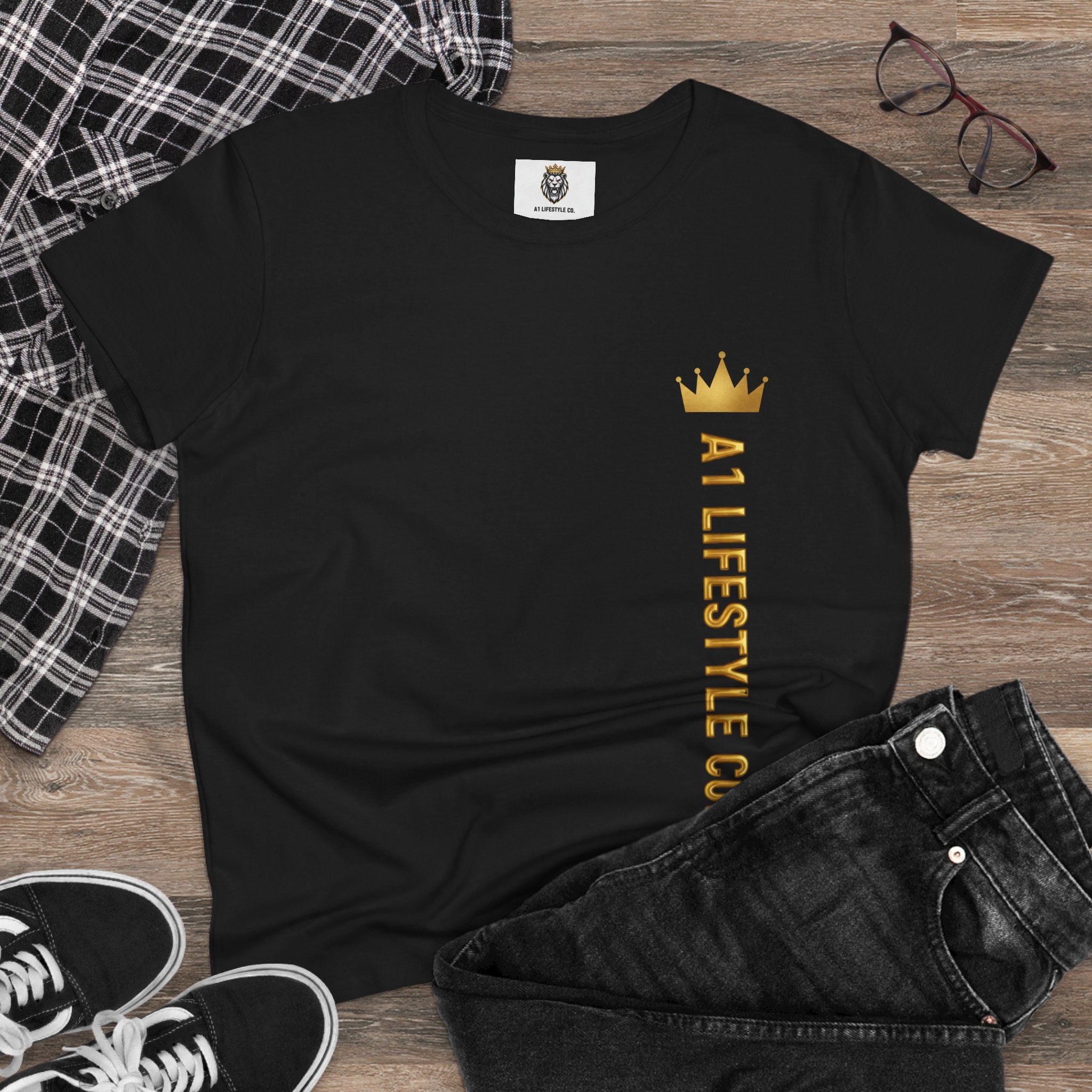 Women's Midweight A1 Lifestyle Co. Cotton Tee
