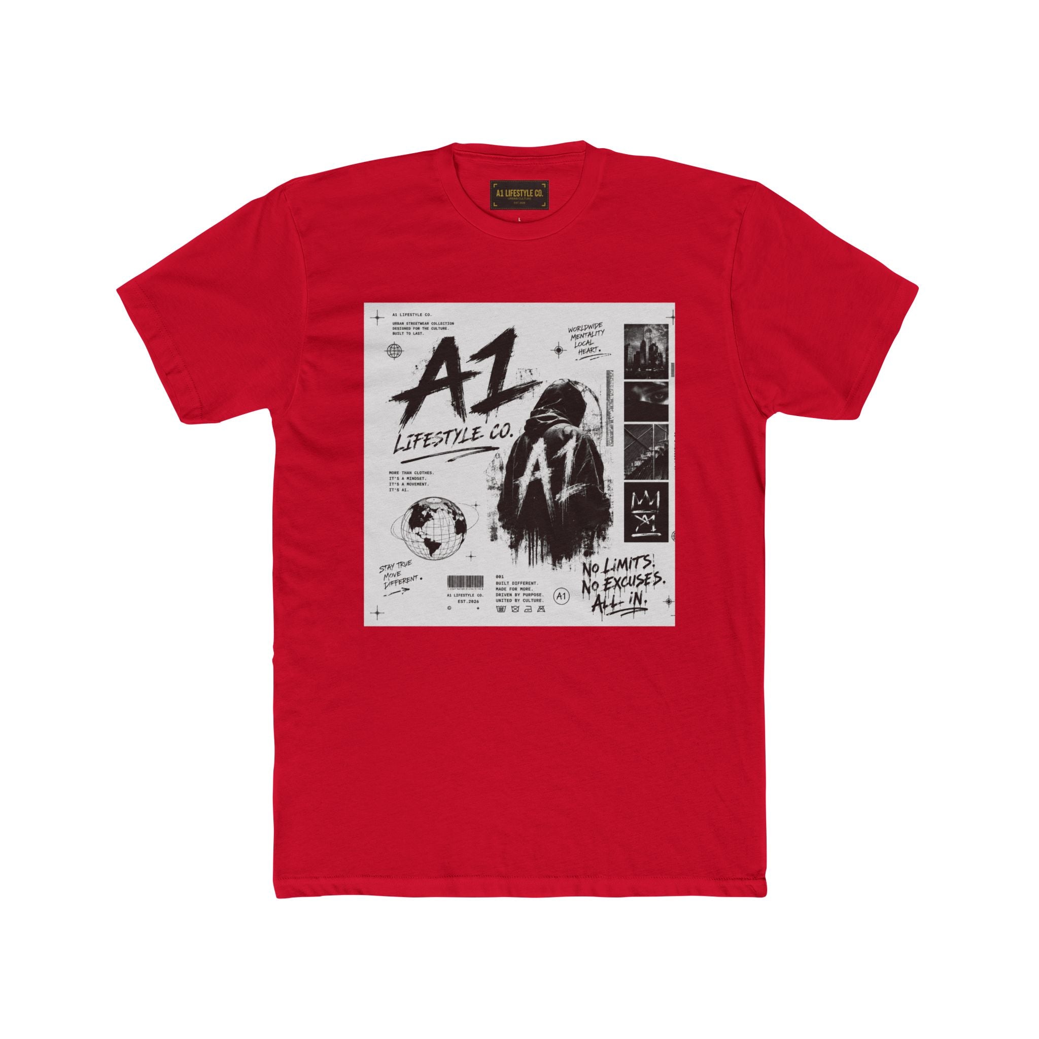A1 Lifestyle Co. Urban Streetwear Graphic Tee