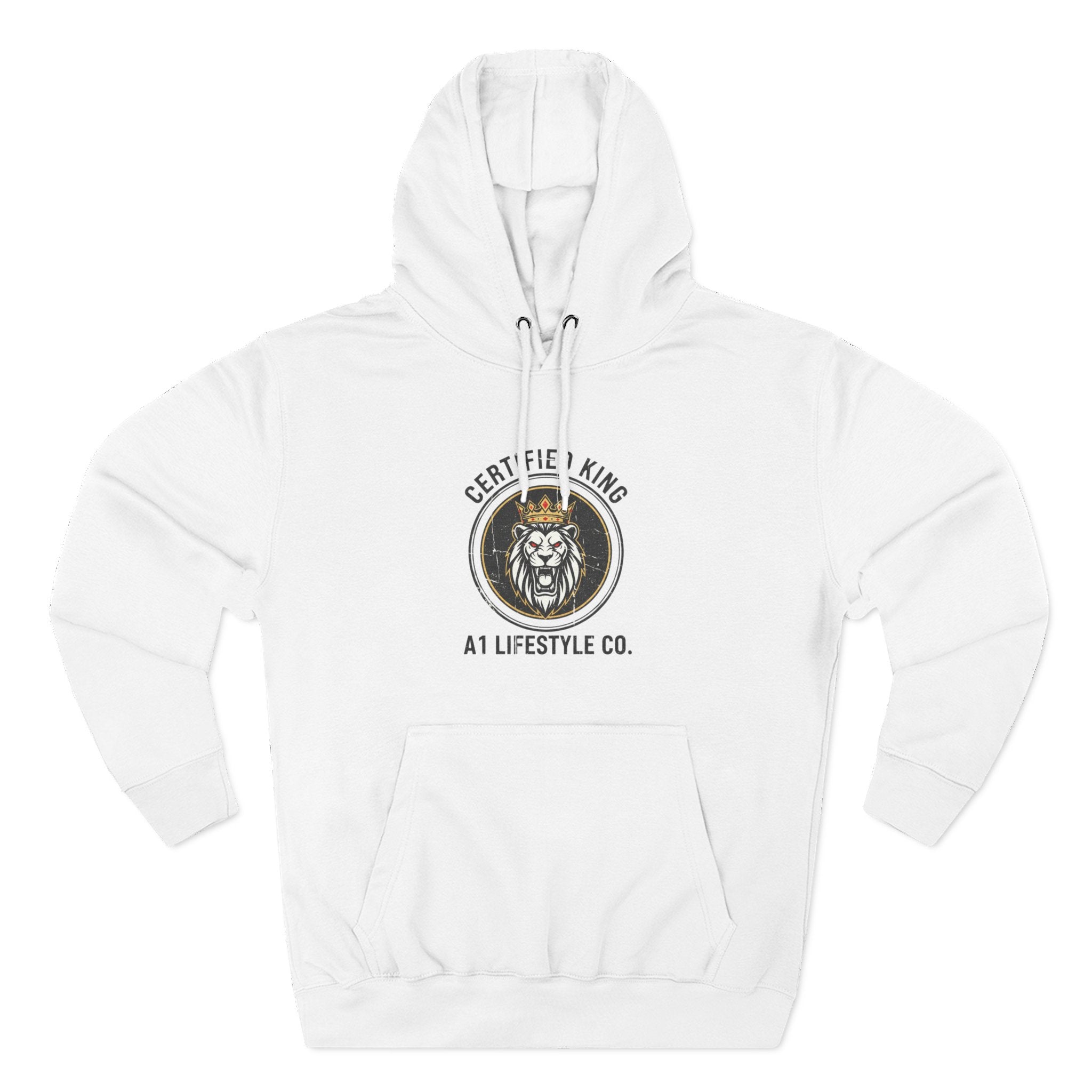 Certifies — A1 Lifestyle Co. Crowned Lion Graphic Pullover
