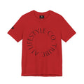 Circular 'A1 LIFESTYLE CO. TRIBE.' Minimal Logo Tee