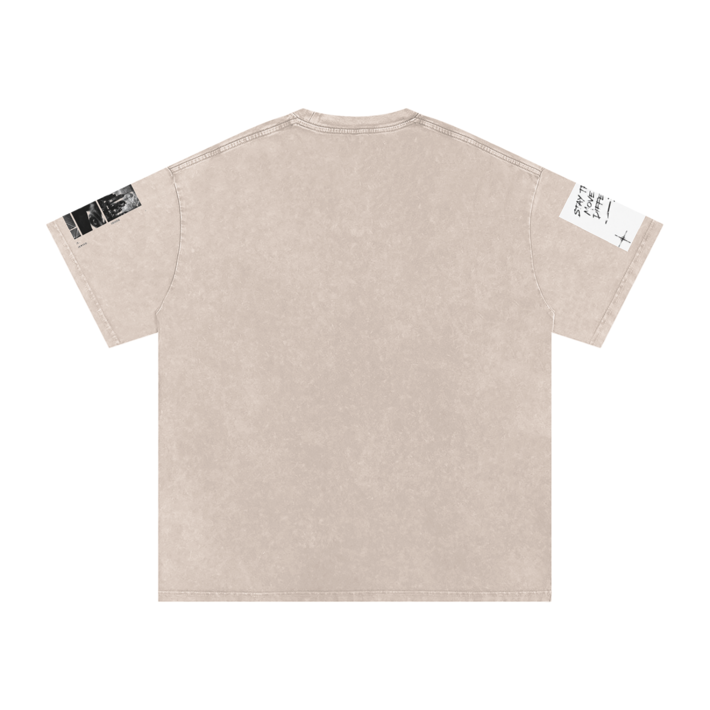 A1 Lifestyle Co. Snow Washed Oversized Cotton T-Shirt