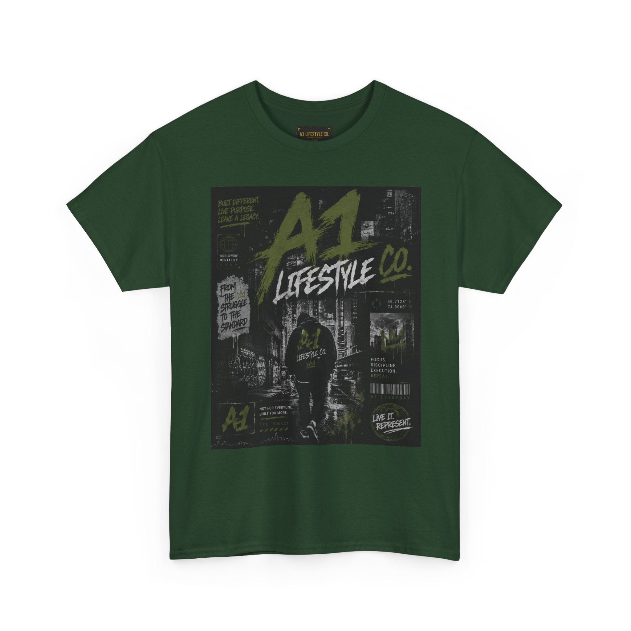 A1 Lifestyle Co. Urban Streetwear Graphic Tee