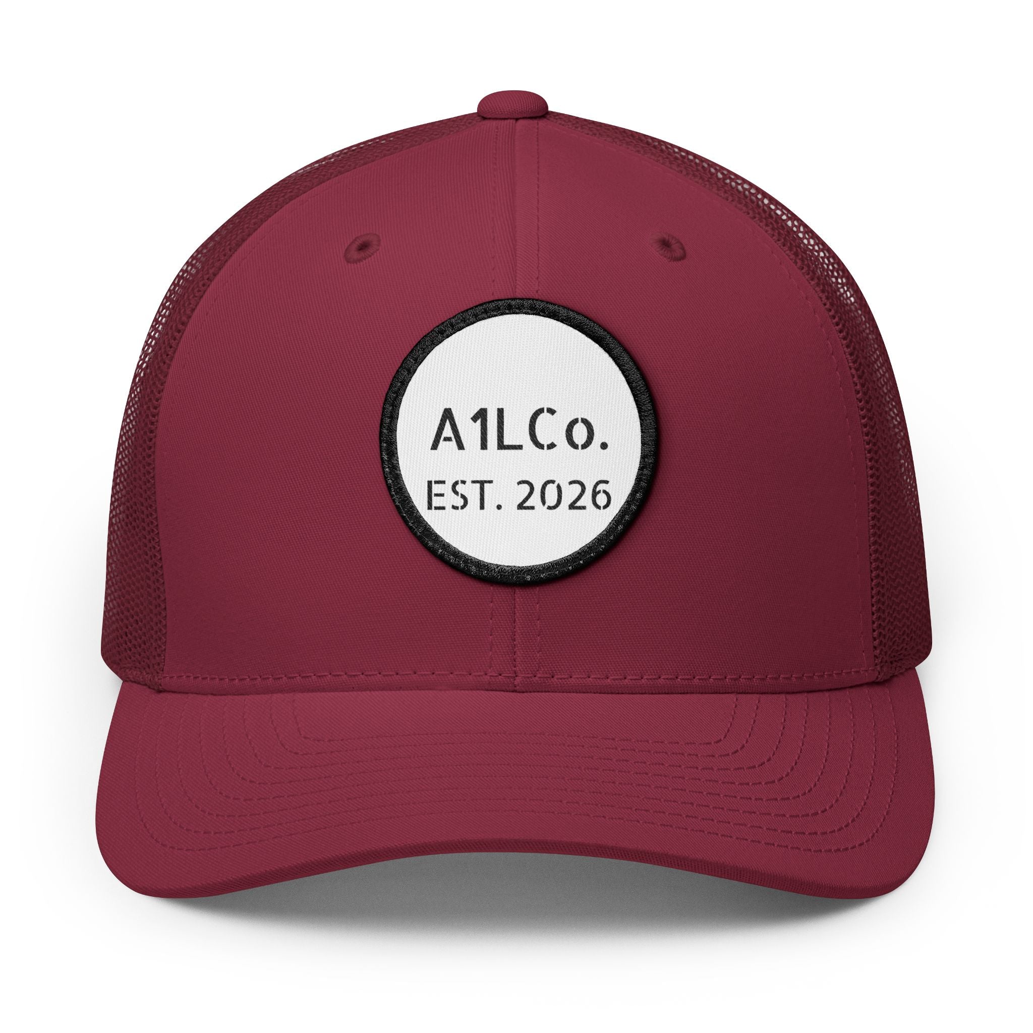 A1 Lifestyle Co. Snapback Trucker Cap with Patch (Embroidery)