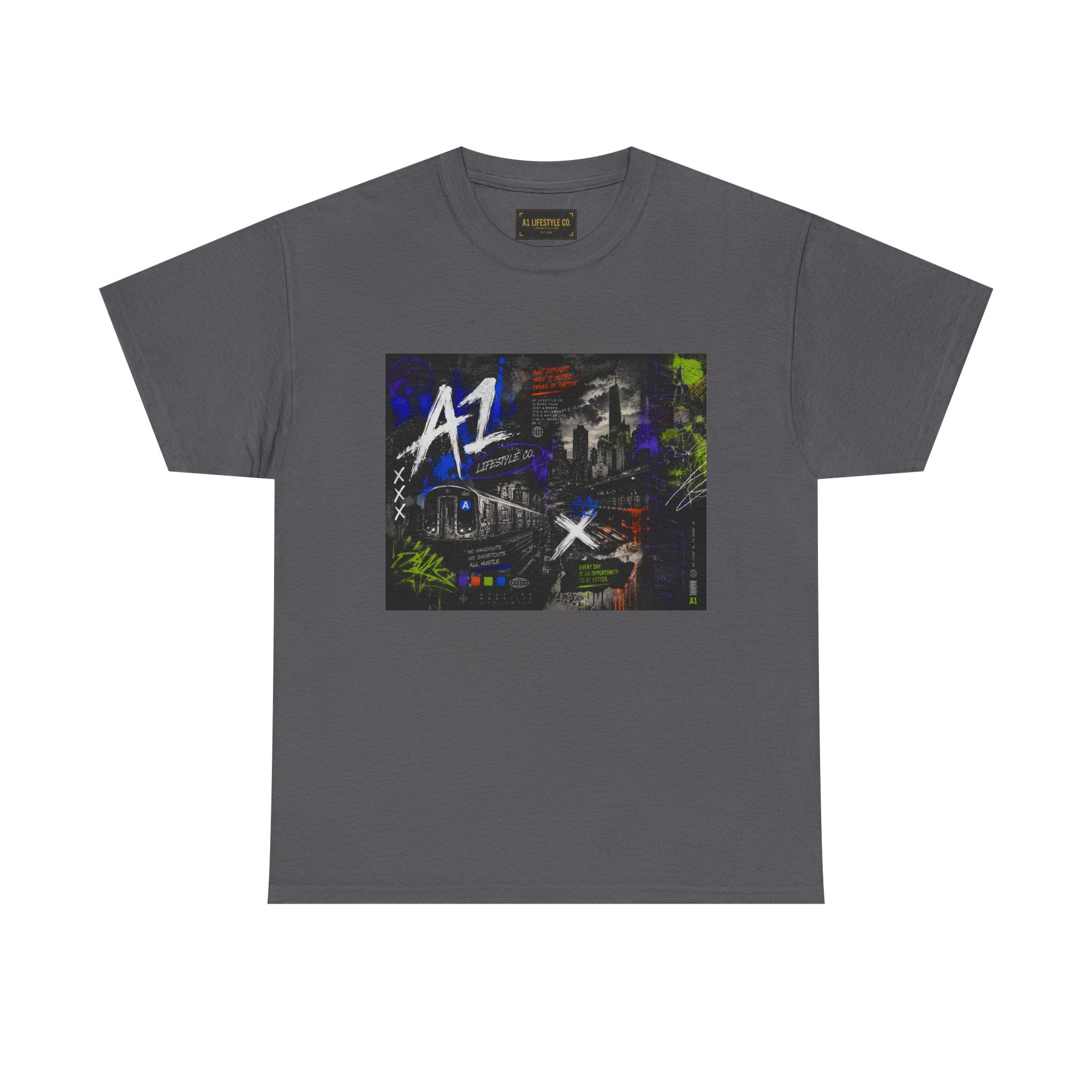 A1 Lifestyle Co. Streetwear Graffiti Graphic Tee