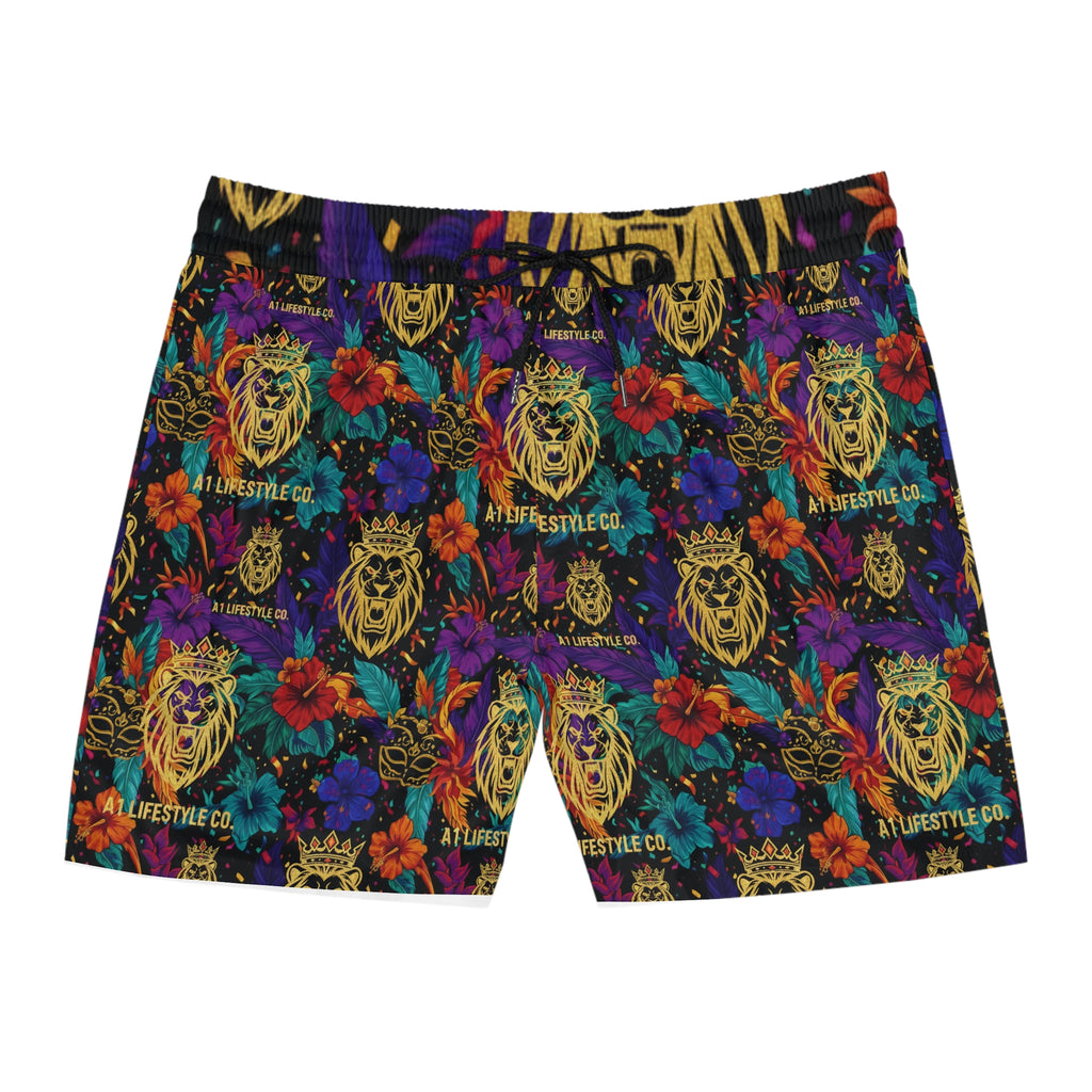 A1 Lifestyle Co. Men's Tropical Swim Shorts