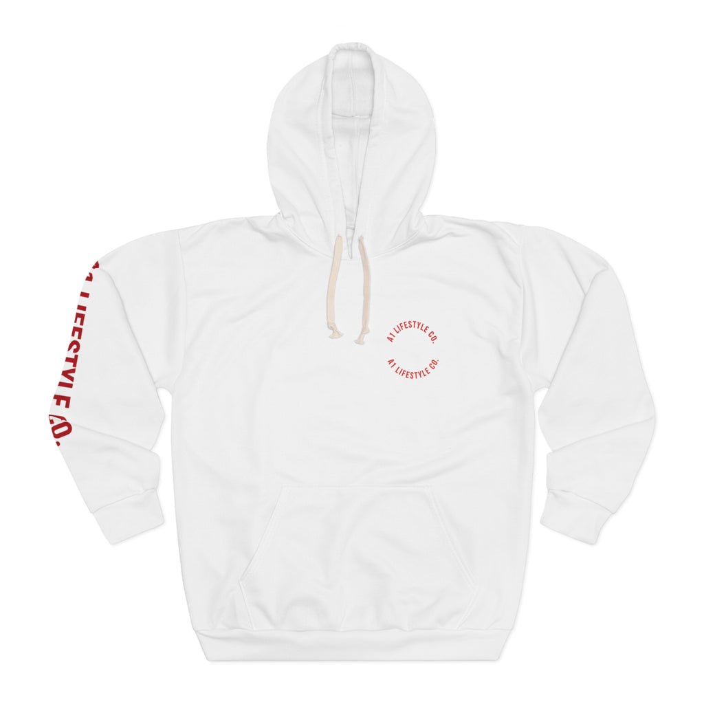 Dice Stack Hoodie — "kan't Roll Wid, Da Big Dawgs Stay on Da Porxh" A1 Lifestyle Co. Graphic Pullover