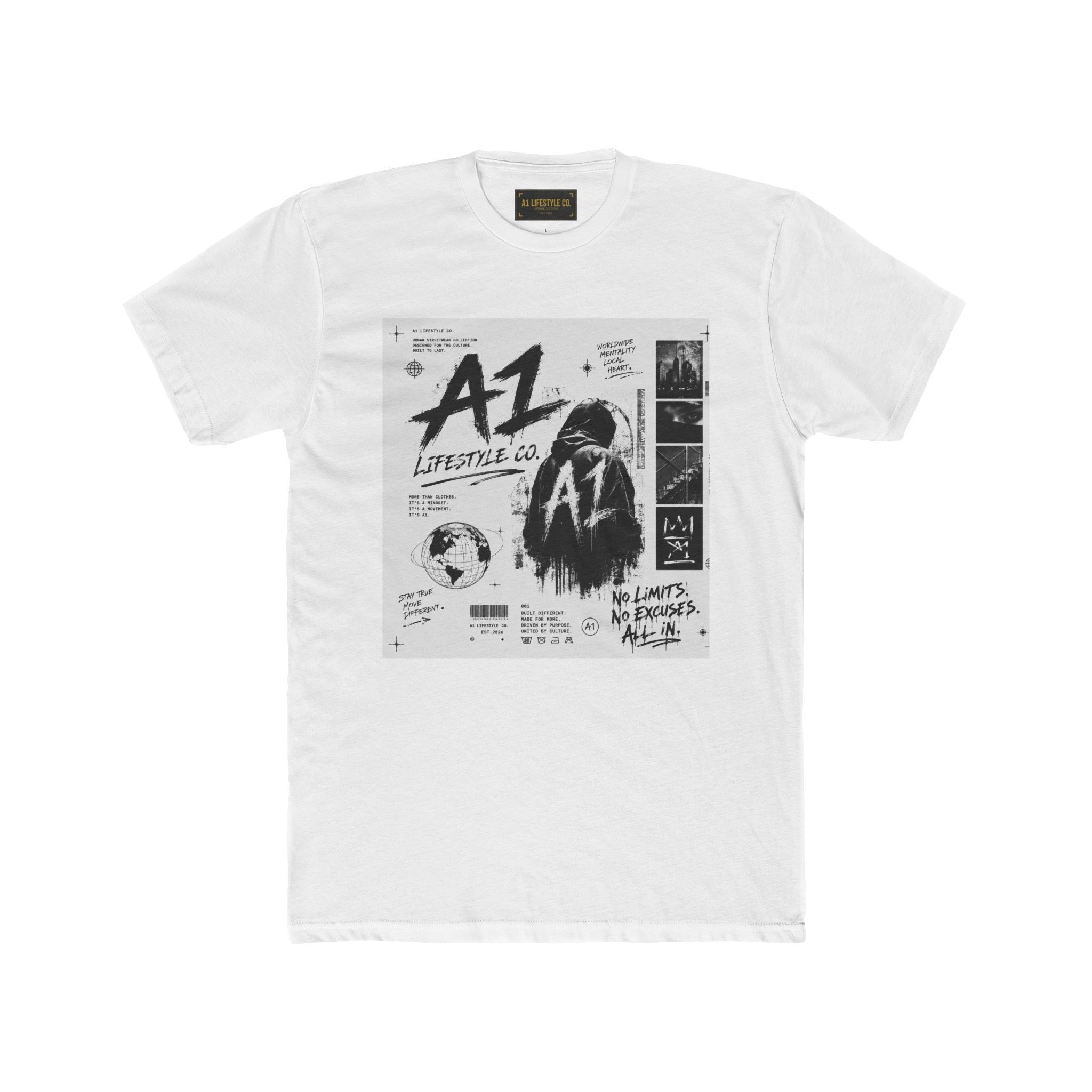 A1 Lifestyle Co. Urban Streetwear Graphic Tee