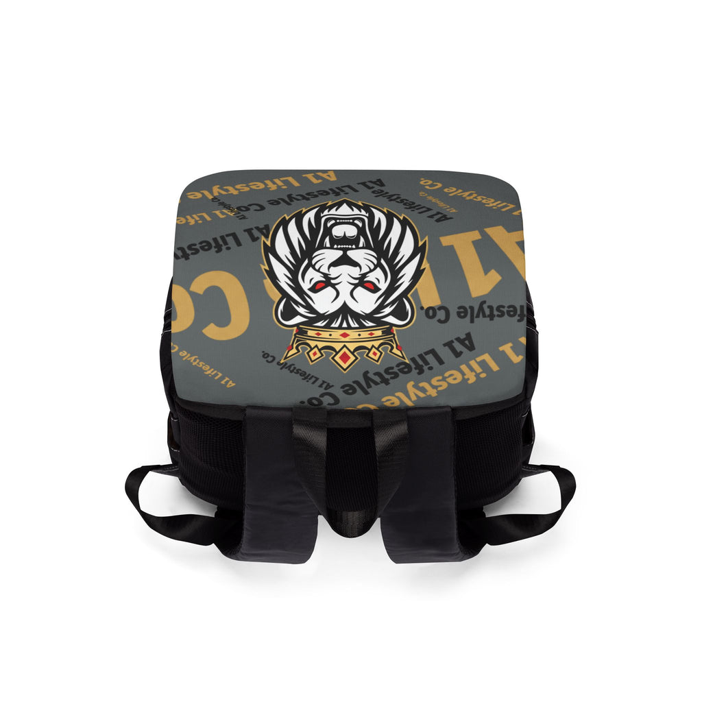 Lion Crest Shoulder Backpack — A1 Lifestyle Co. Casual Backpack