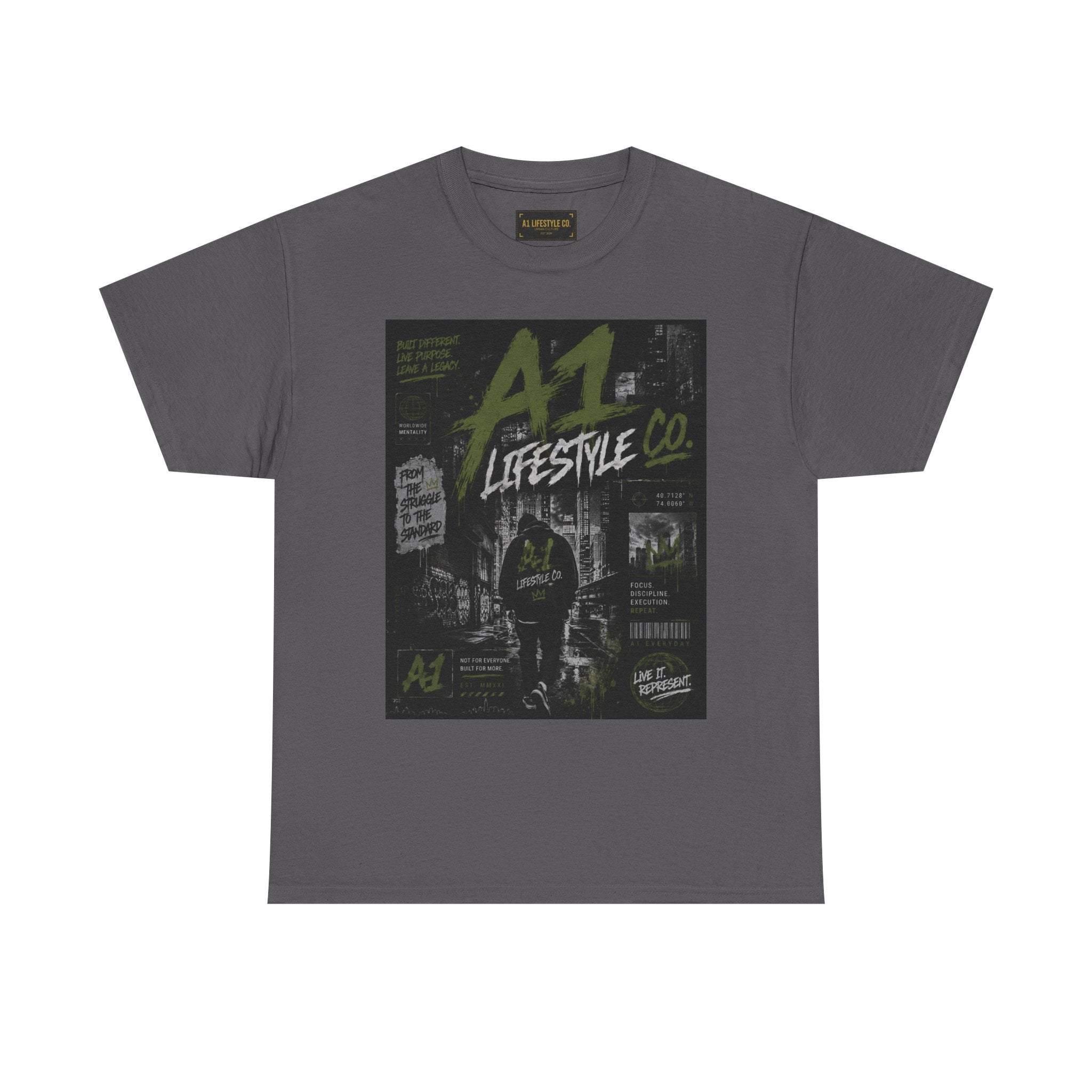 A1 Lifestyle Co. Urban Streetwear Graphic Tee