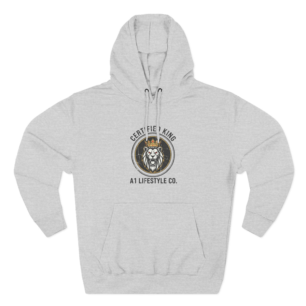Certifies — A1 Lifestyle Co. Crowned Lion Graphic Pullover