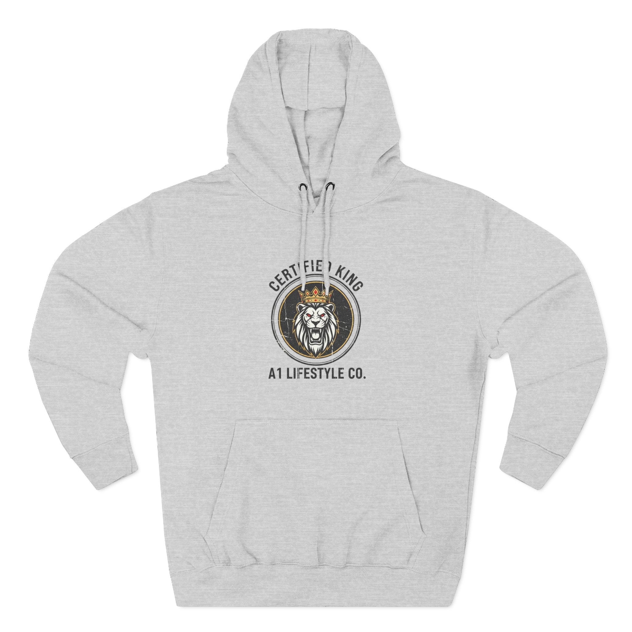 Certifies — A1 Lifestyle Co. Crowned Lion Graphic Pullover