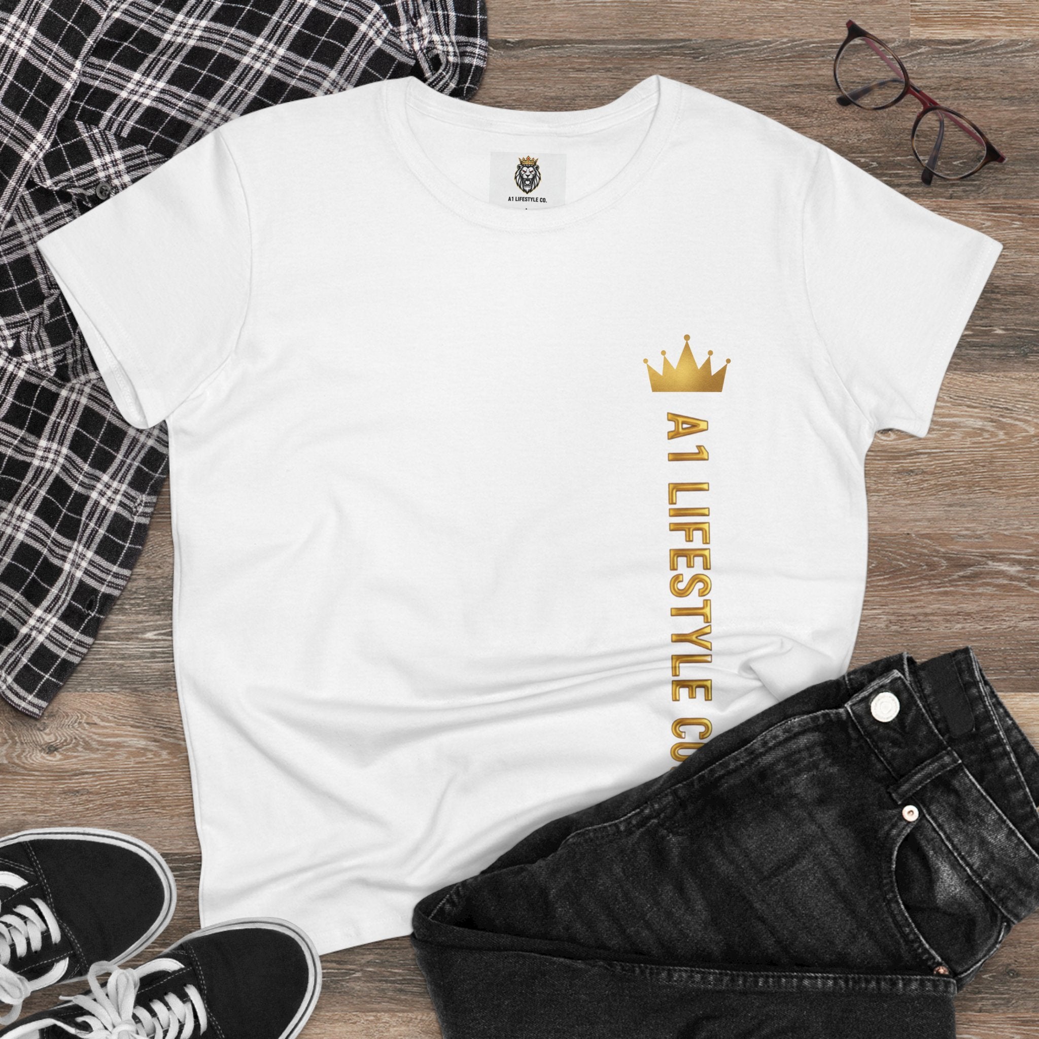 Women's Midweight A1 Lifestyle Co. Cotton Tee