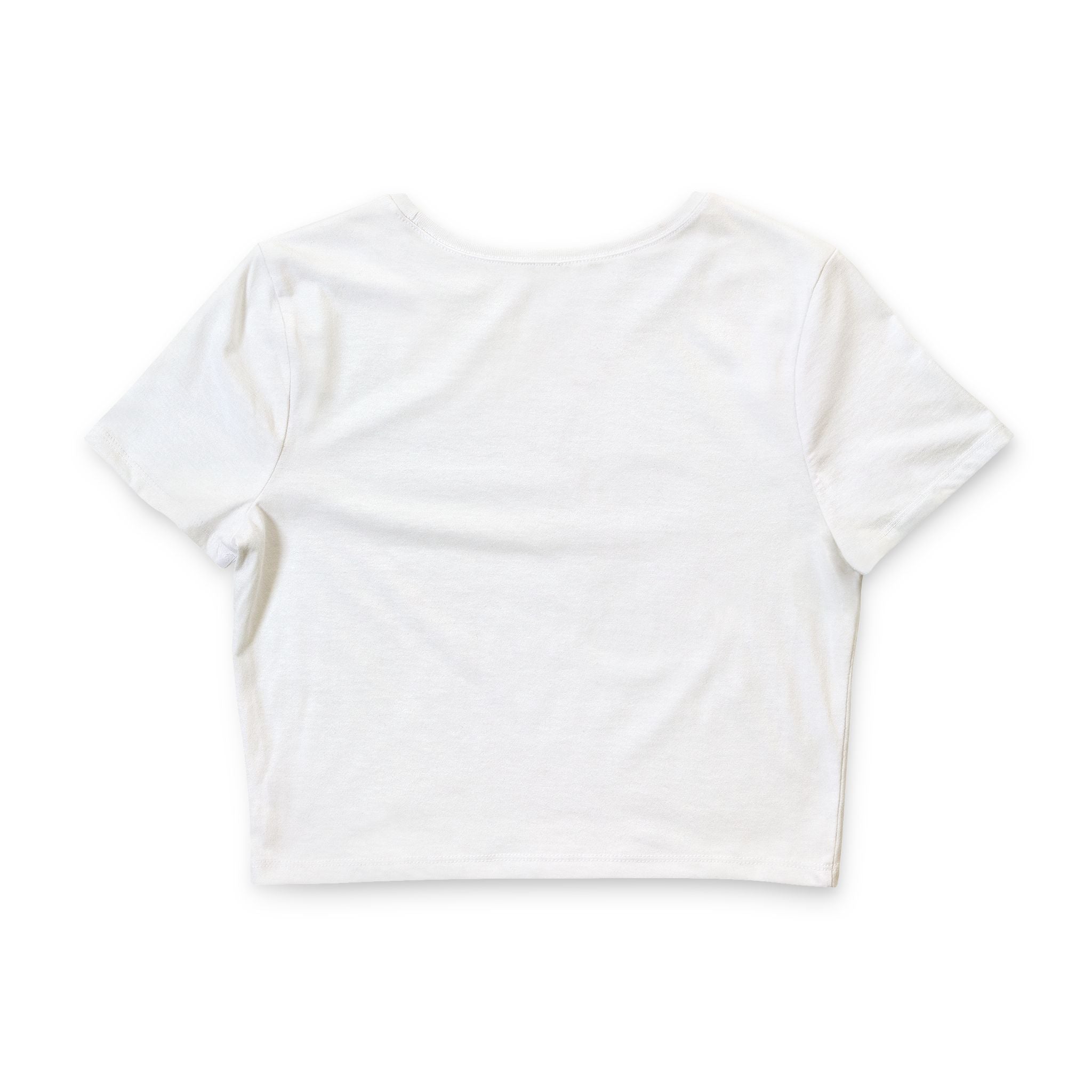Queens Don't Fold Crop Tee — A1 Lifestyle Co. Feminist Statement Graphic Top
