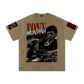 A1 Lifestyle Co. Snow Washed Oversized Cotton T-Shirt