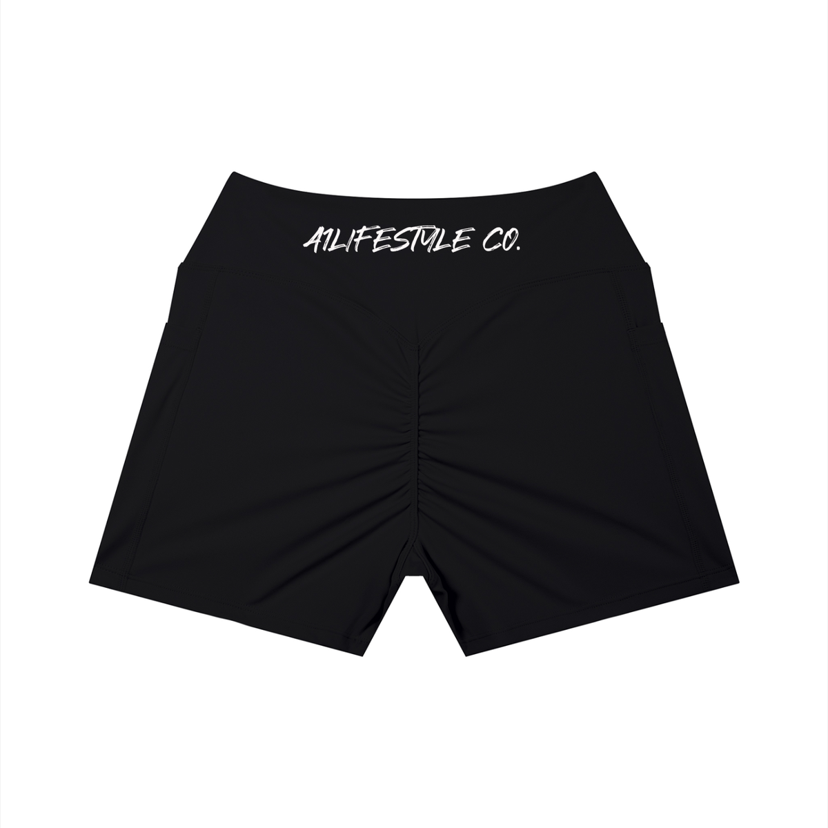 Women’s High Rise Pocket Yoga Shorts