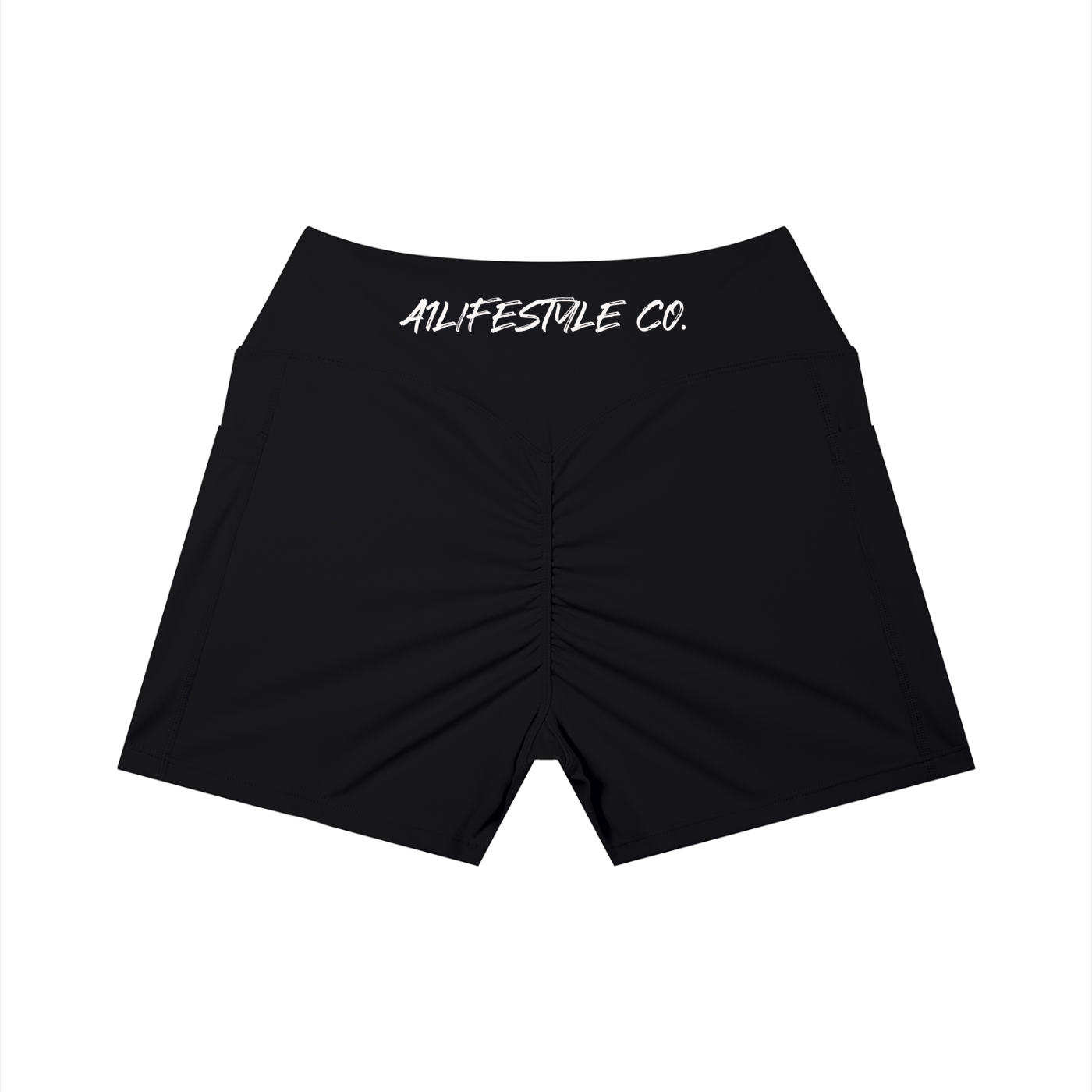 Women’s High Rise Pocket Yoga Shorts