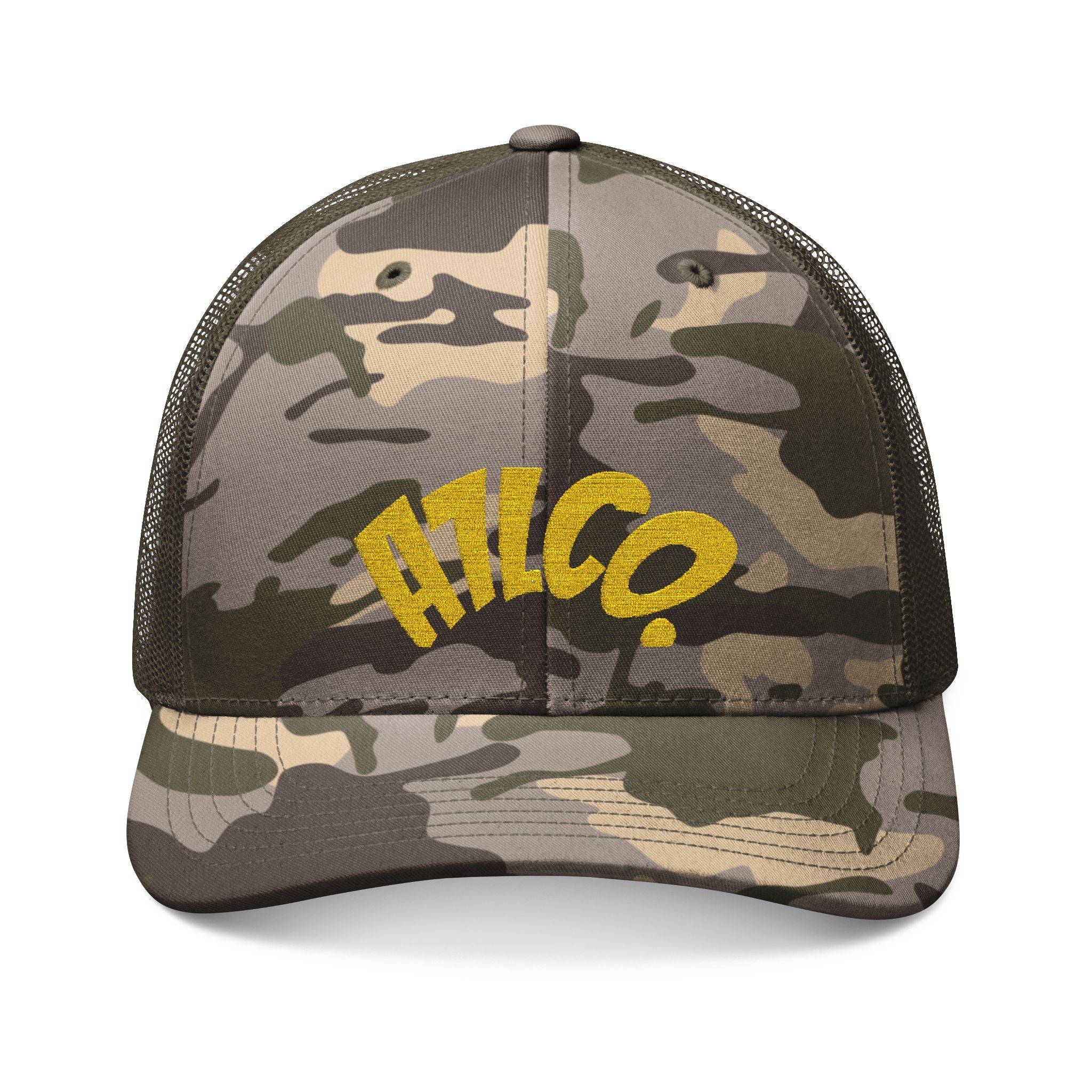 A1 Lifestyle Co. Camouflage Trucker Hat (Embroidery)