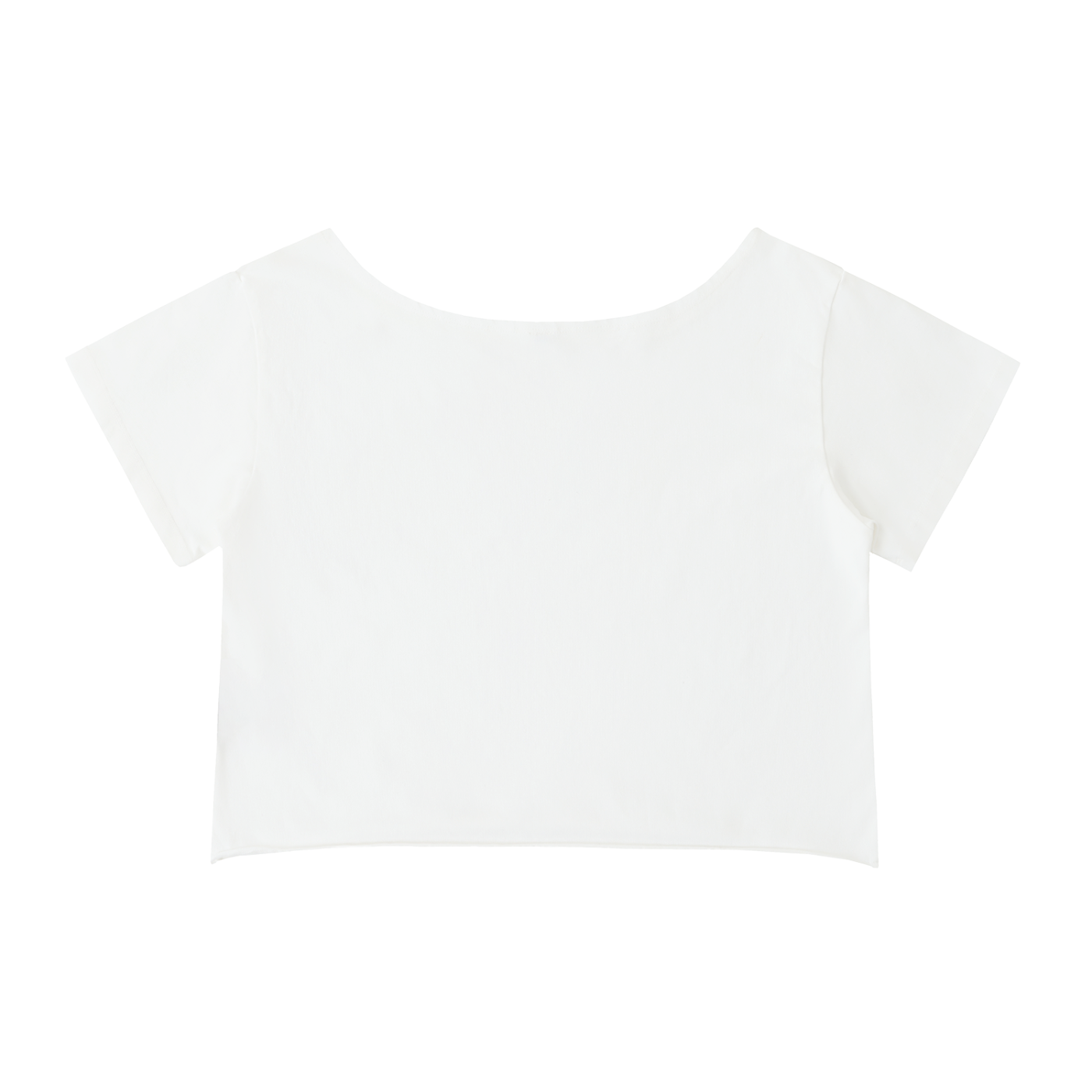 Women's A1 Lifestyle Co. Off-Shoulder Rolled Hem Cotton T-Shirt