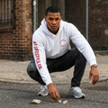 Dice Stack Hoodie — "kan't Roll Wid, Da Big Dawgs Stay on Da Porxh" A1 Lifestyle Co. Graphic Pullover