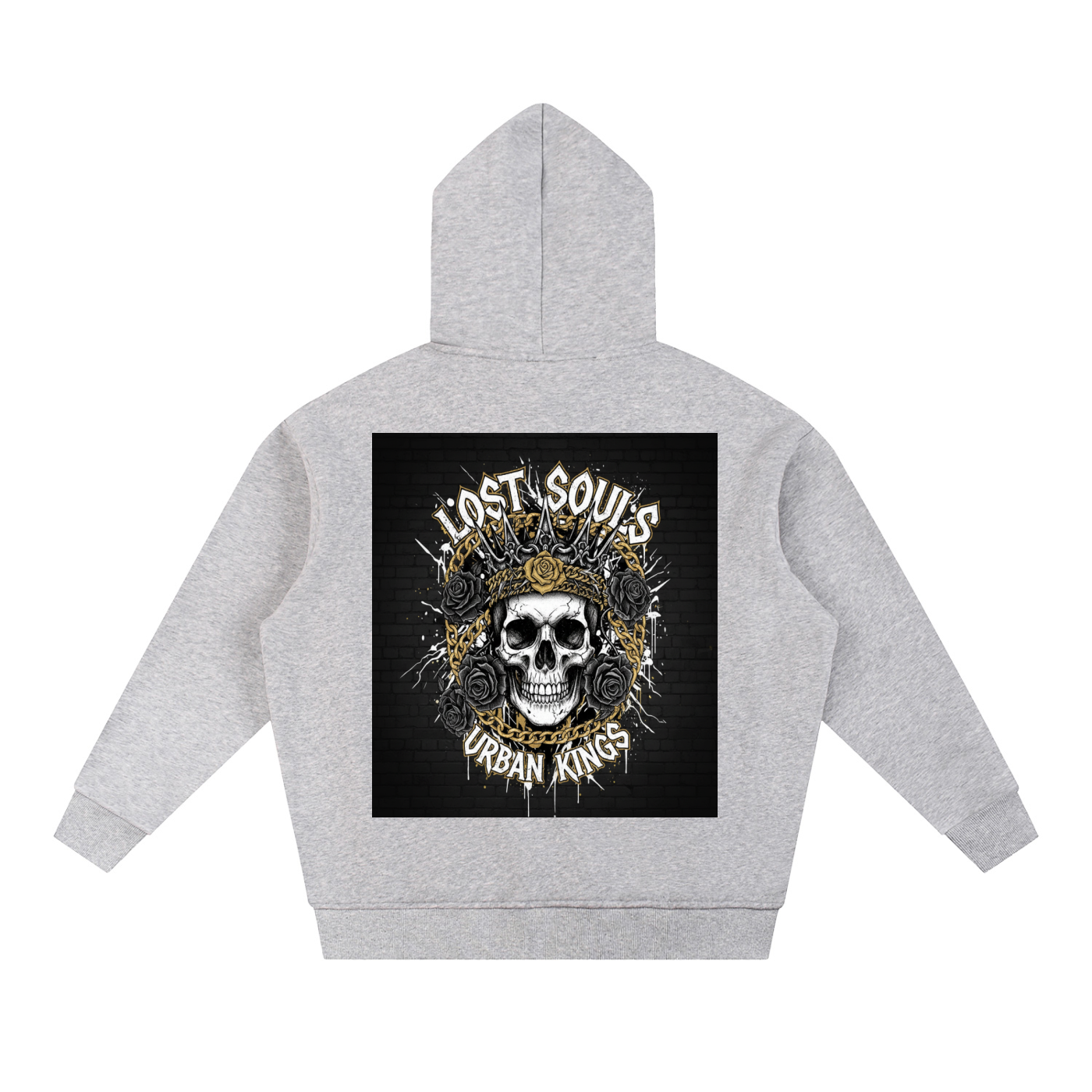 A1 Lifestyle Co. Sun Fade Contrast Tape Fleece Hoodie