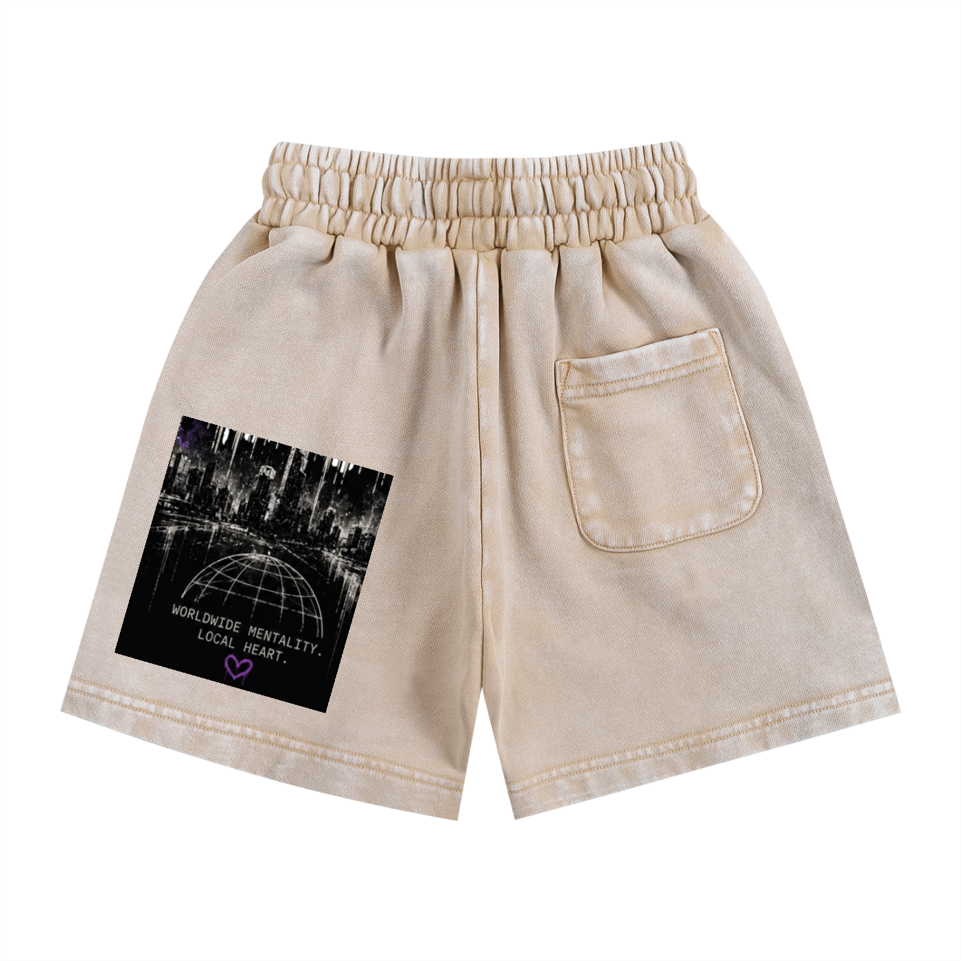 A1 Lifestyle Co. Snow Washed Kids' Shorts