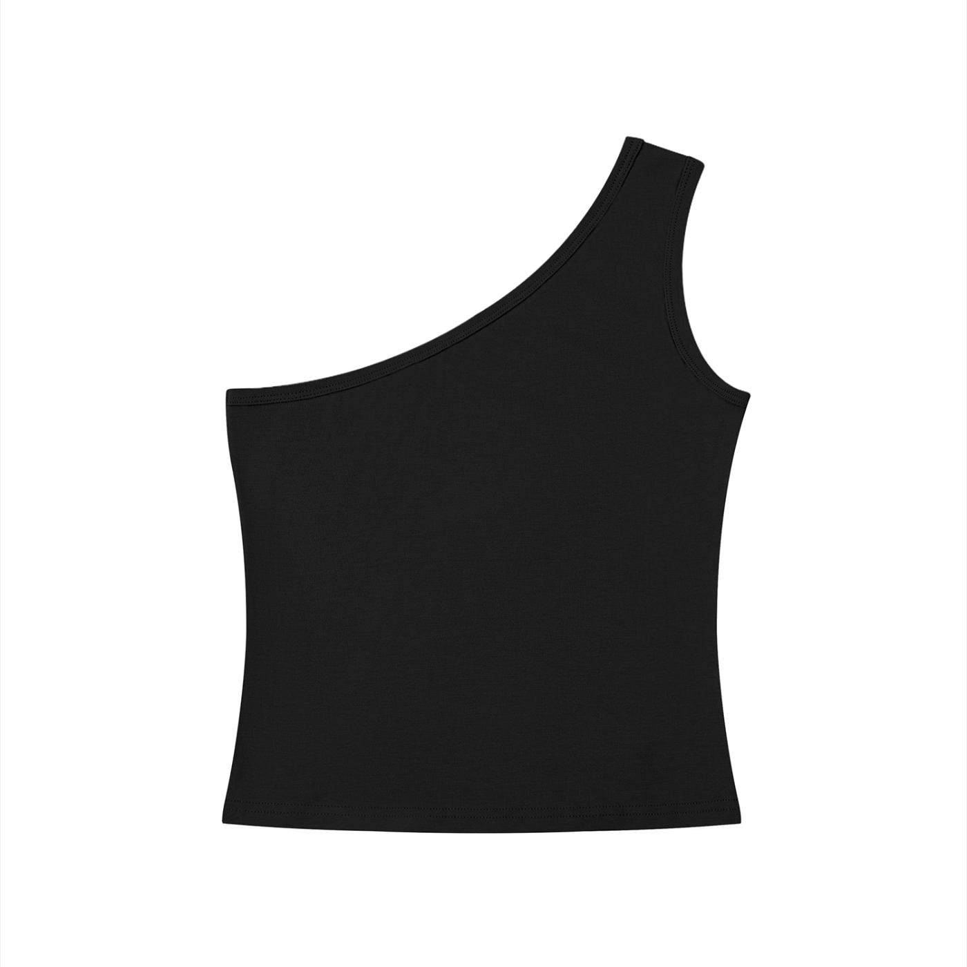 Women's A1 Lifestyle Co. One-Shoulder Crop T-Shirt