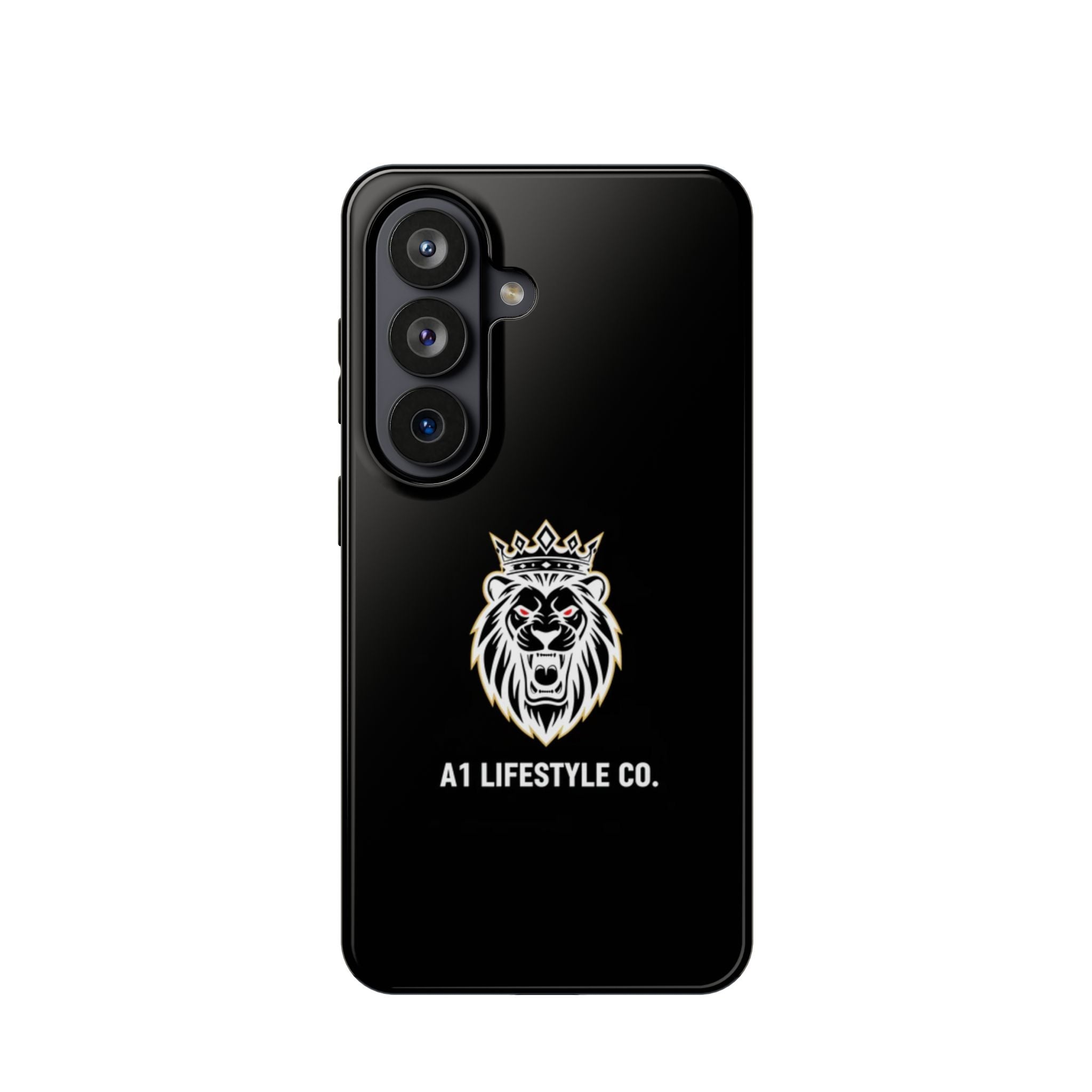 Lion Crown Phone Case — A1 Lifestyle Impact-Resistant Protective Case
