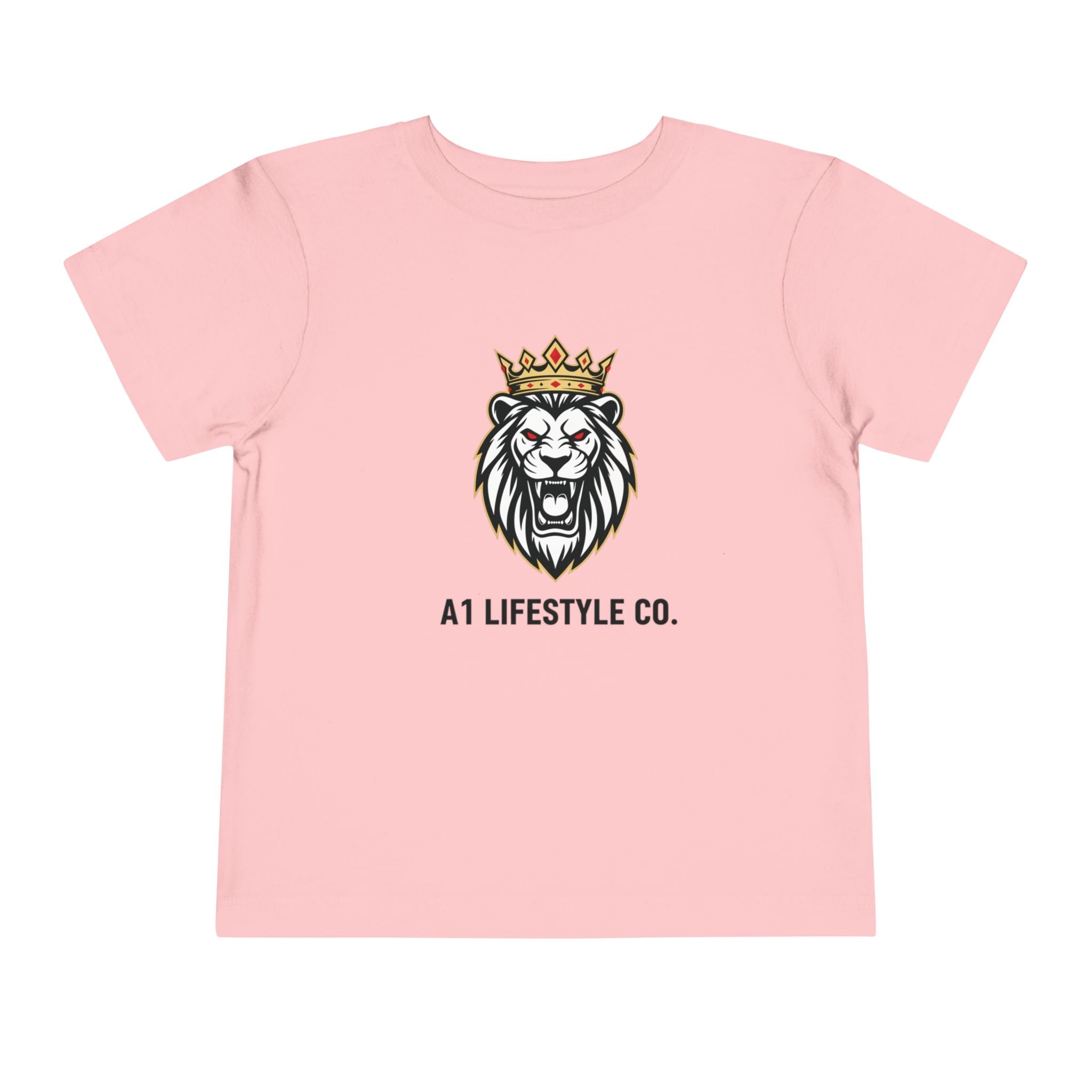 Toddler Tee — A1 Lifestyle Co. Crowned Lion Graphic