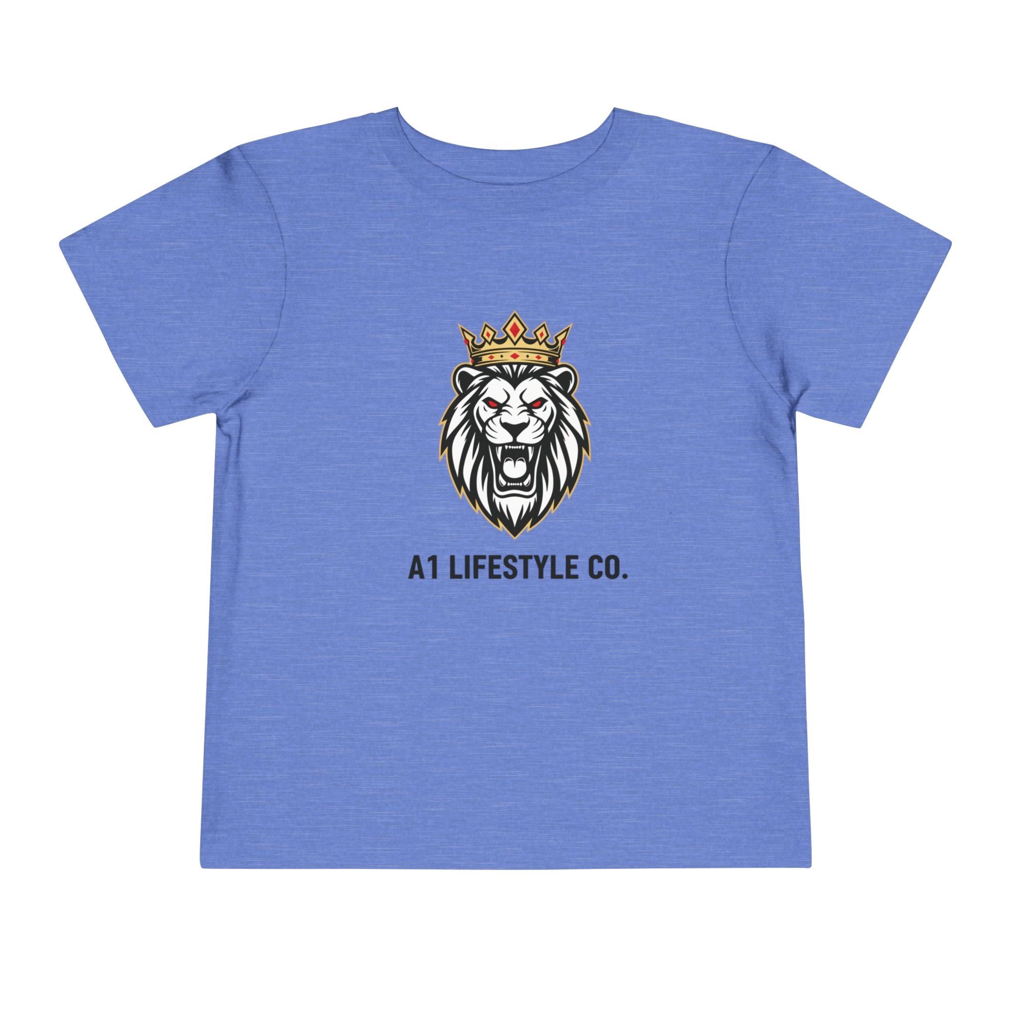 Toddler Tee — A1 Lifestyle Co. Crowned Lion Graphic
